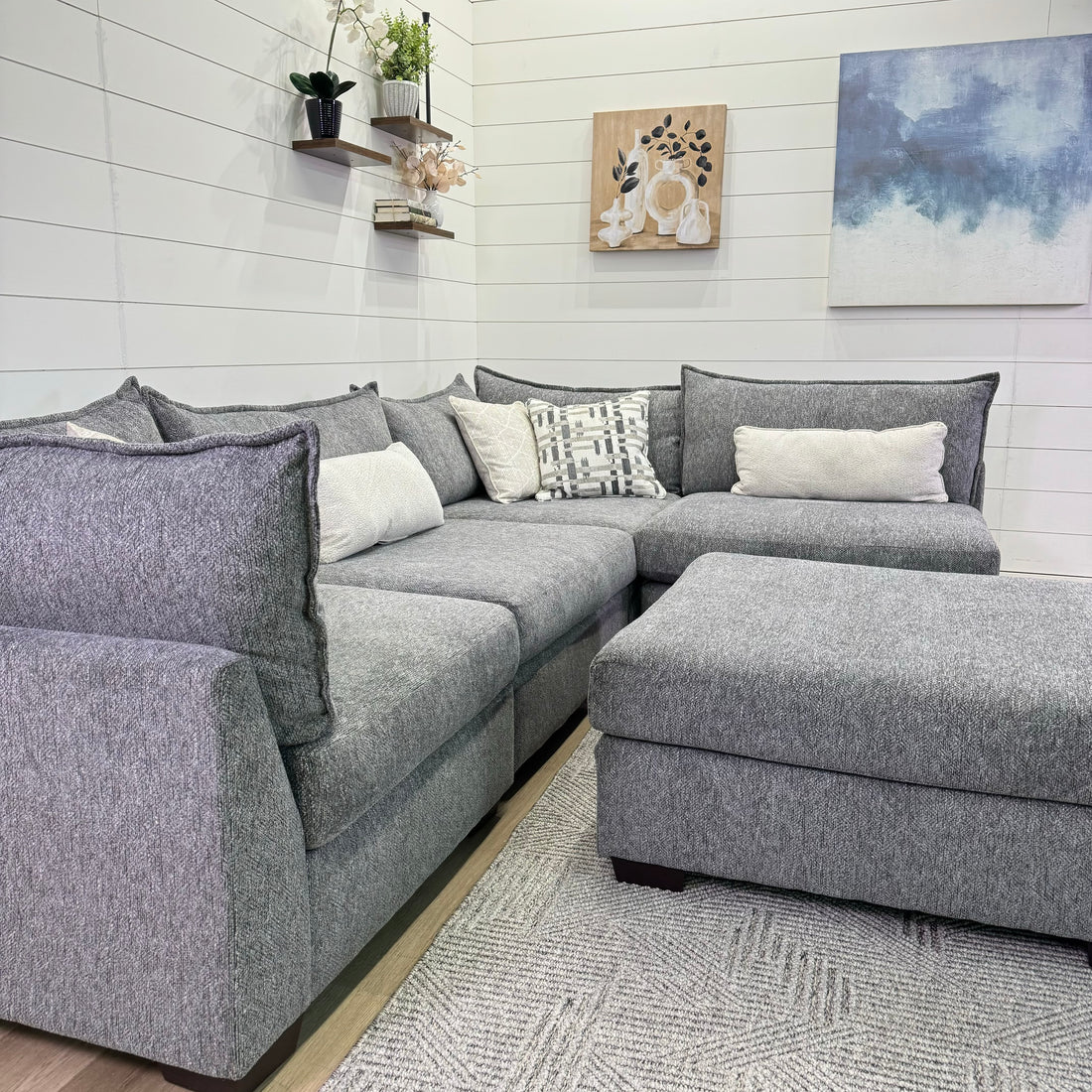 Lounge Modular 5 Piece Sectional