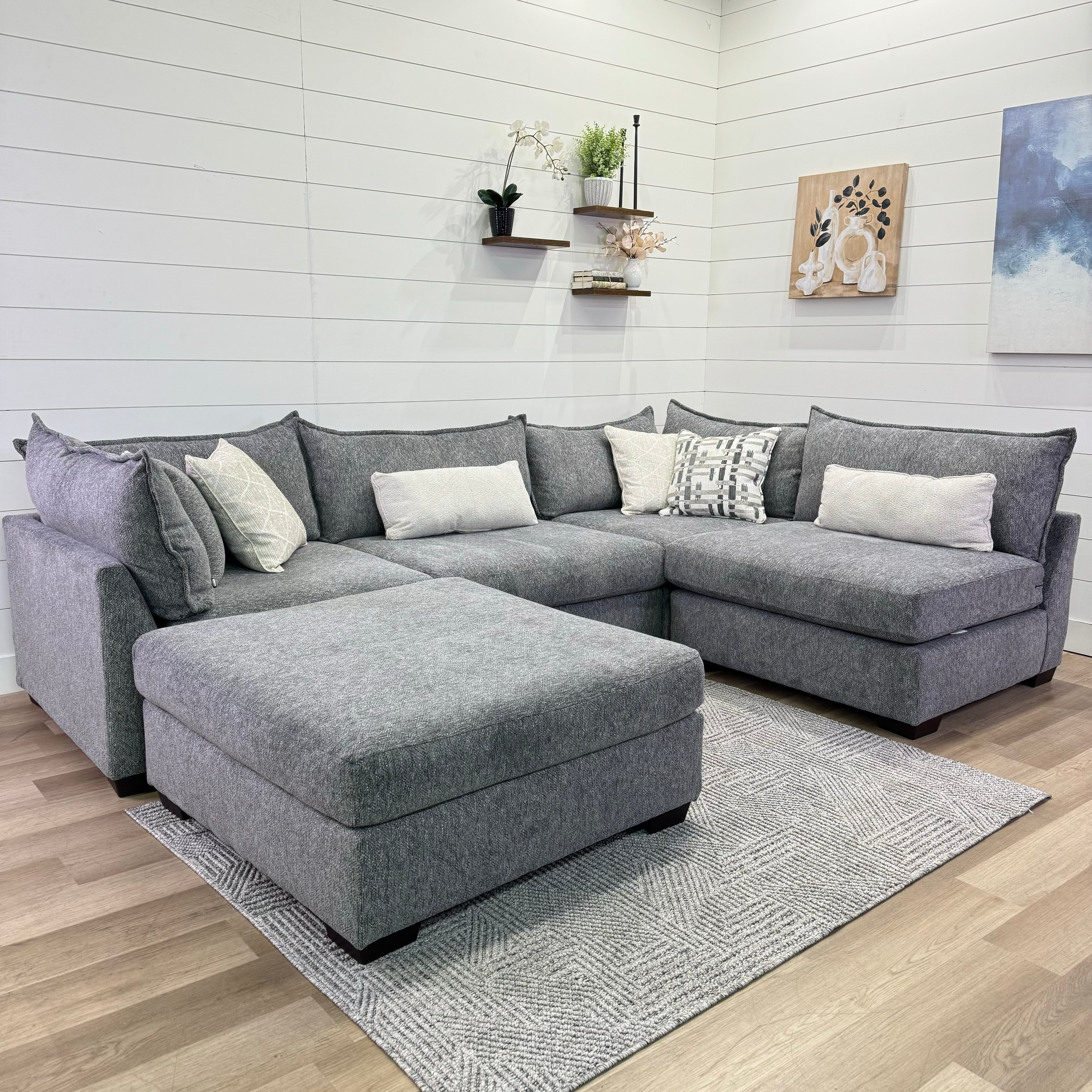Lounge Modular 5 Piece Sectional
