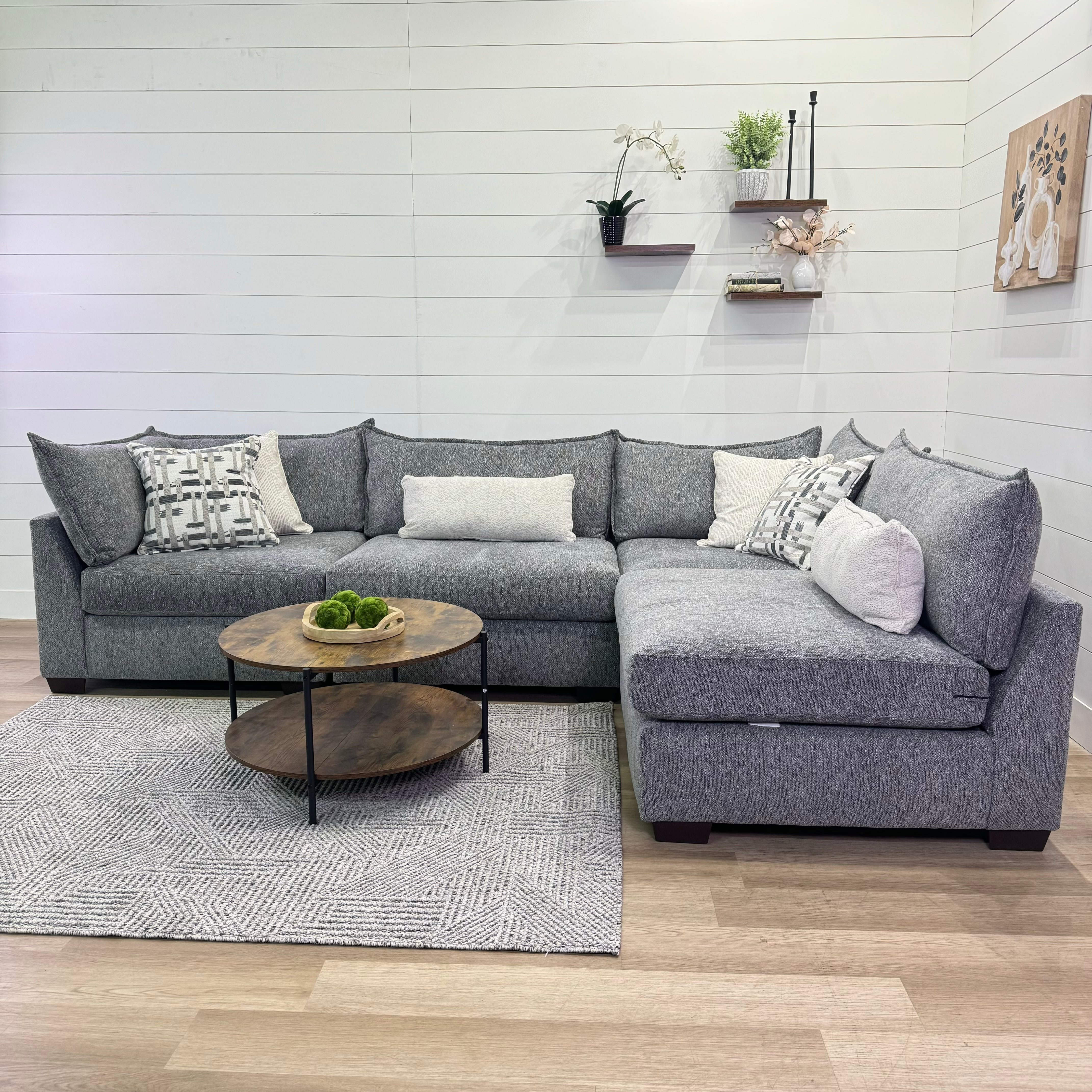Lounge Modular 5 Piece Sectional