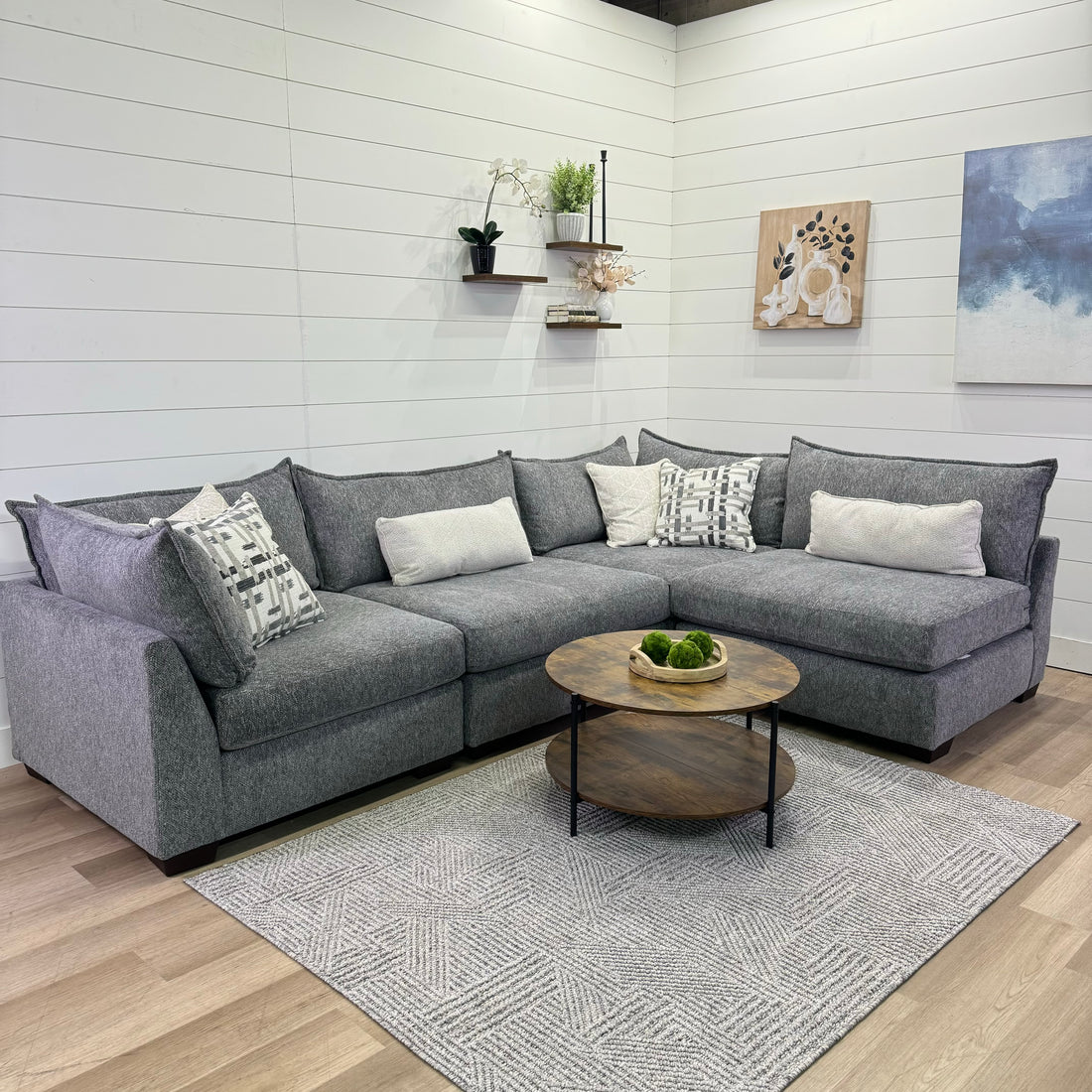 Lounge Modular 5 Piece Sectional