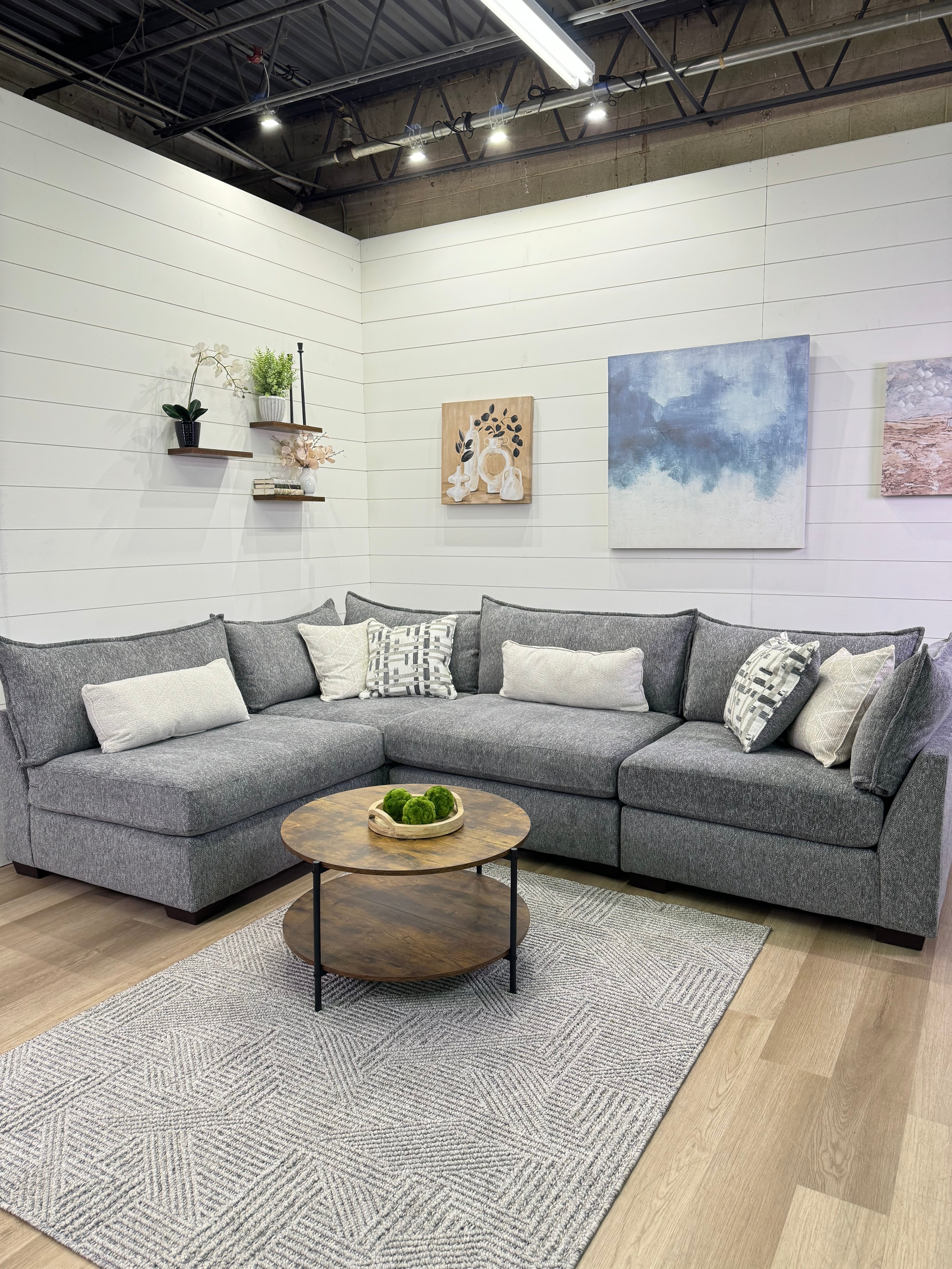 Lounge Modular 5 Piece Sectional