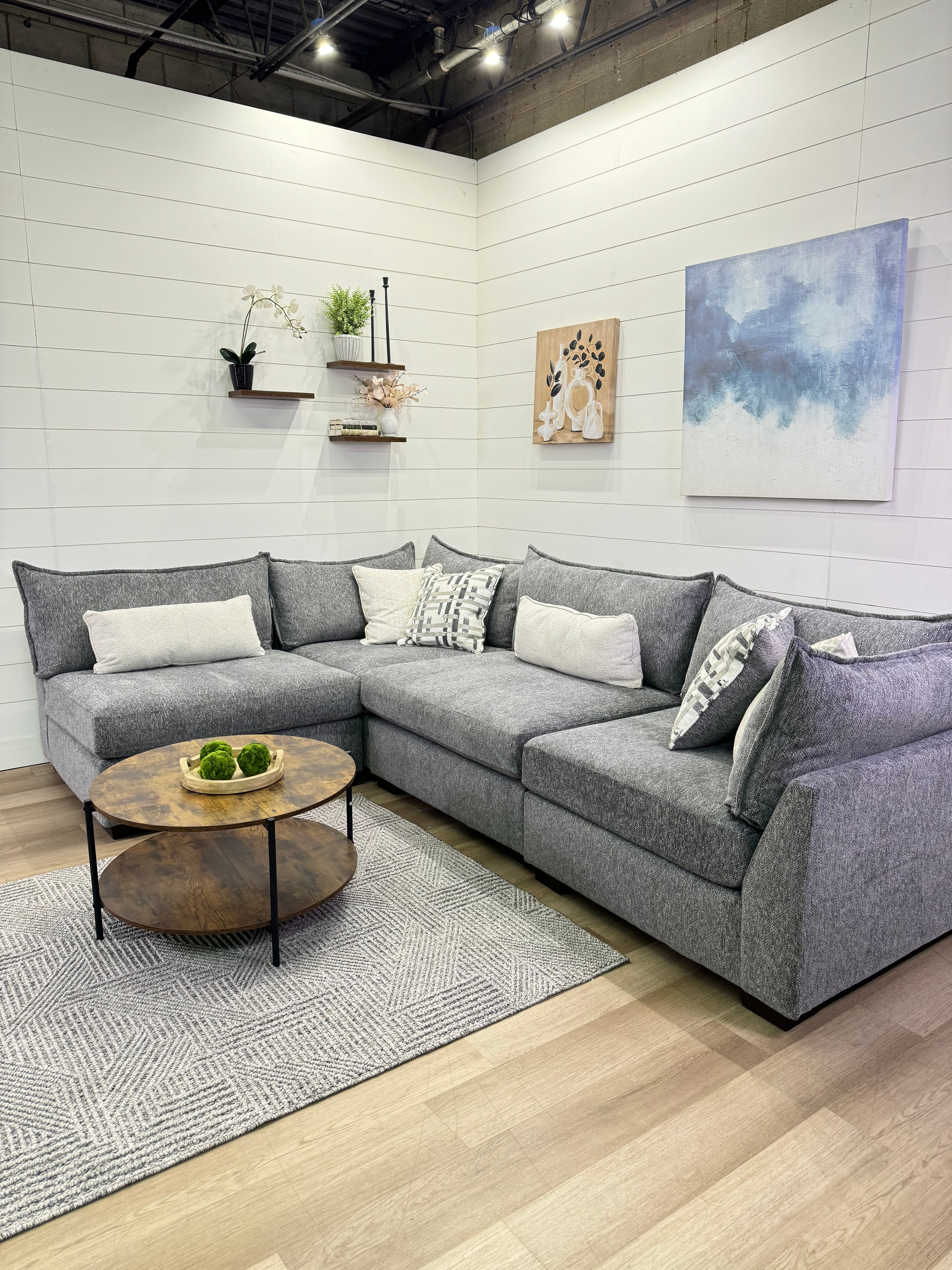 Lounge Modular 5 Piece Sectional