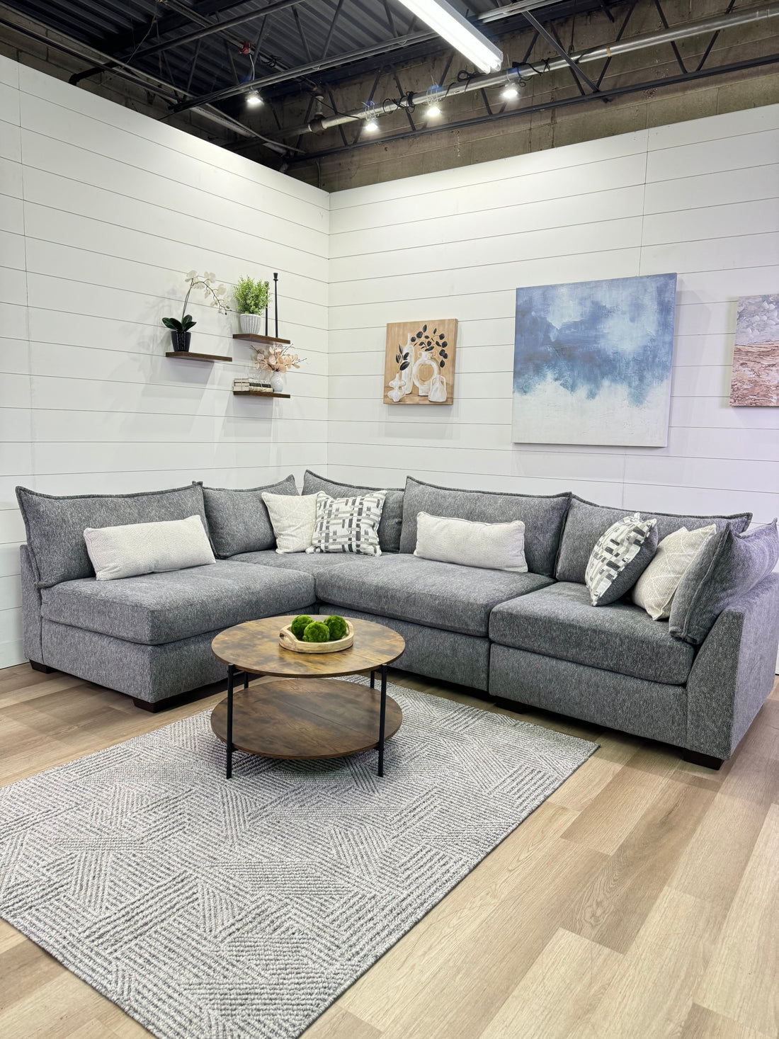 Lounge Modular 5 Piece Sectional