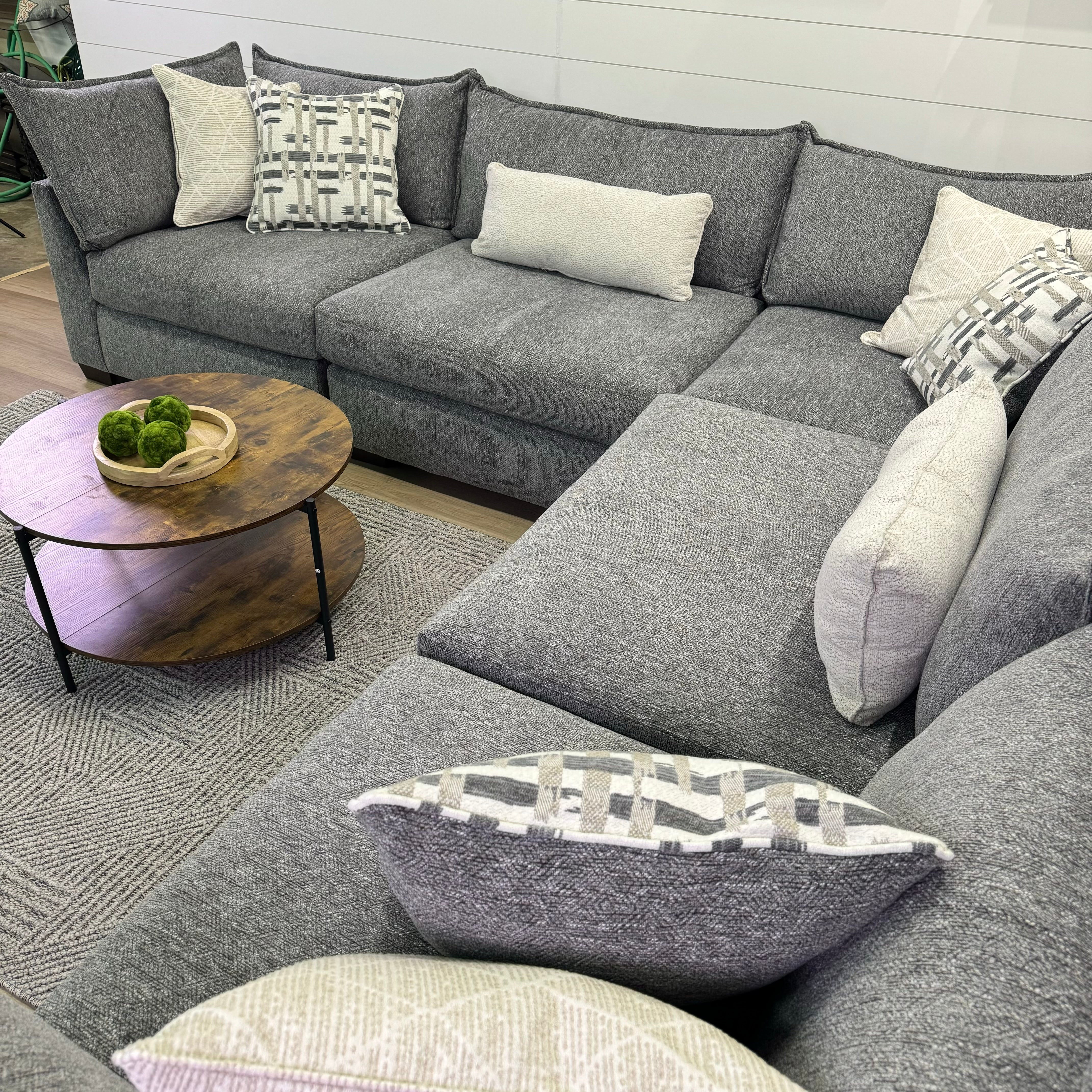 Lounge Modular 6 Piece Sectional Sofa