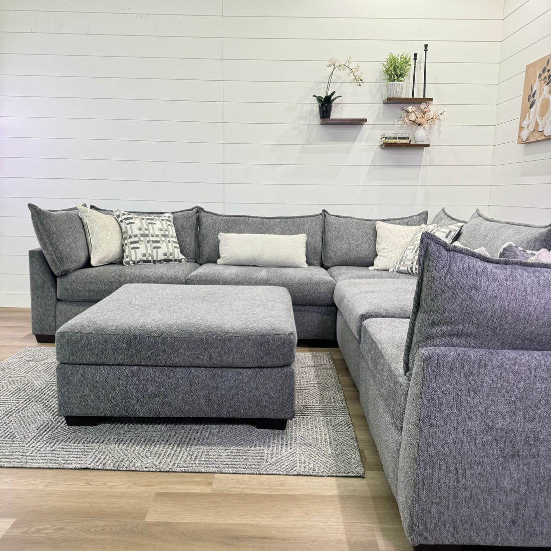 Lounge Modular 6 Piece Sectional Sofa