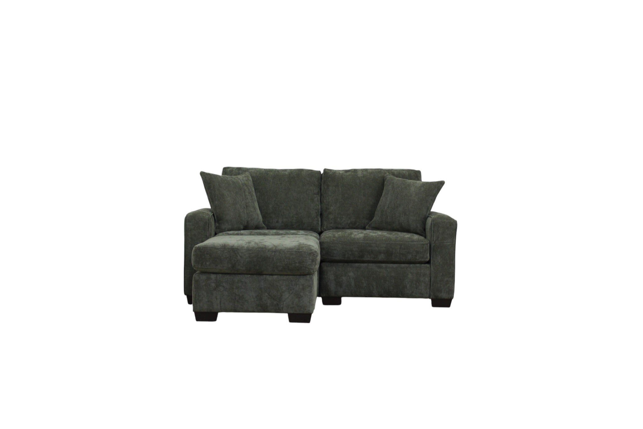 Haven Modular Sectional In Forest Green (Customizable)