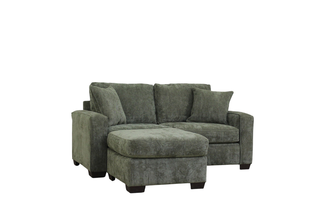 Haven Modular Sectional In Forest Green (Customizable)