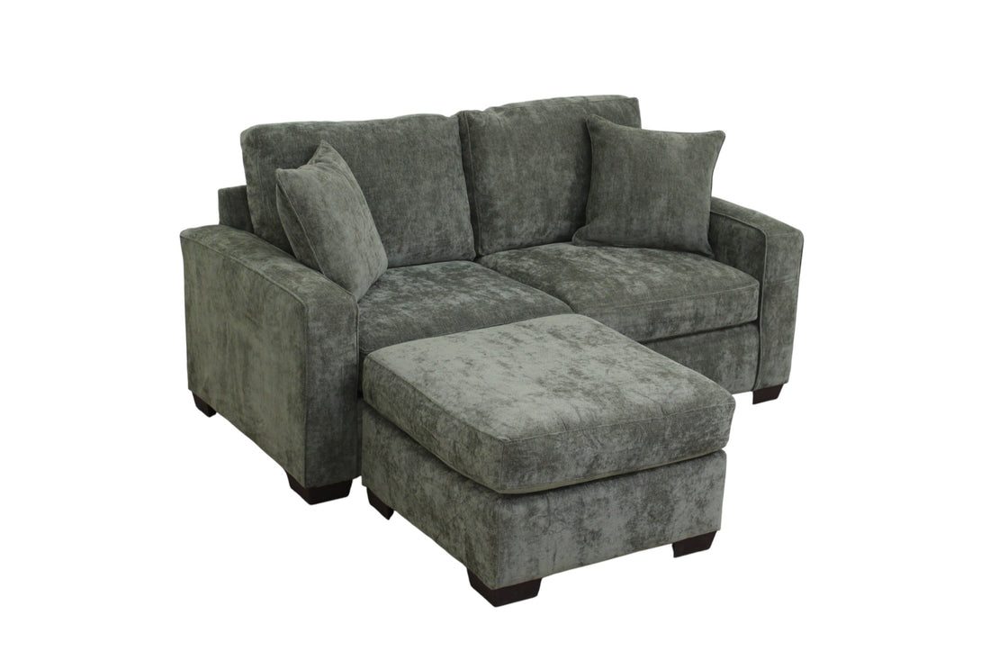 Haven Modular Sectional In Forest Green (Customizable)