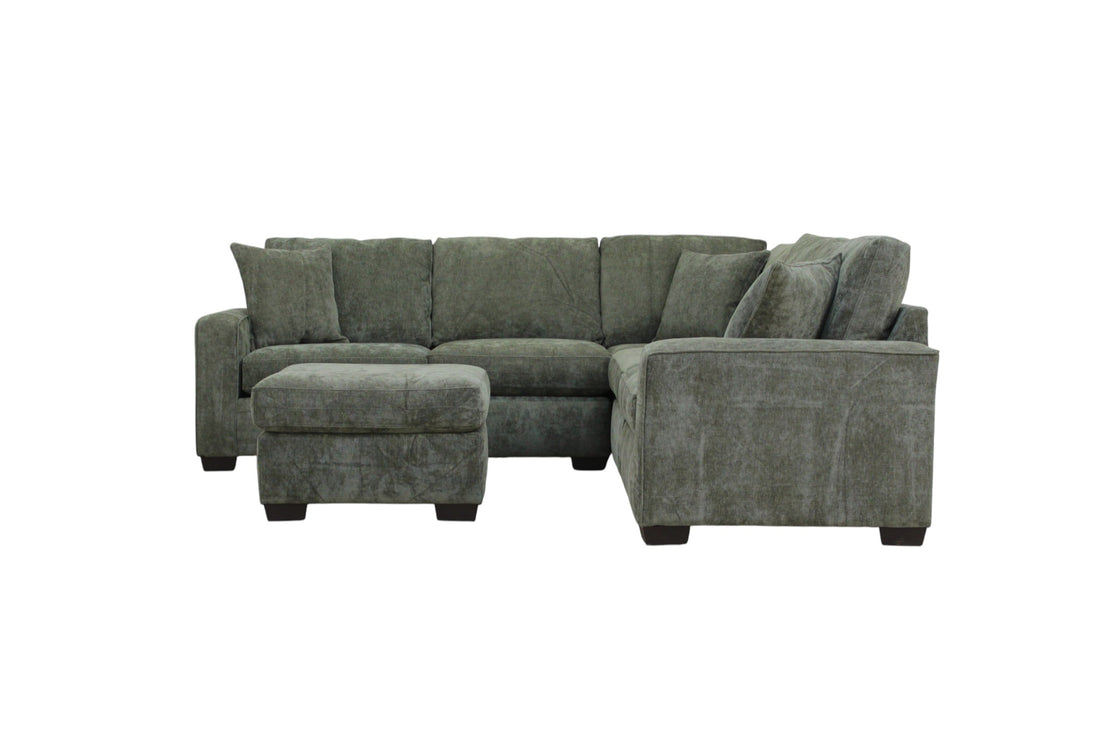 Haven Modular Sectional In Forest Green (Customizable)