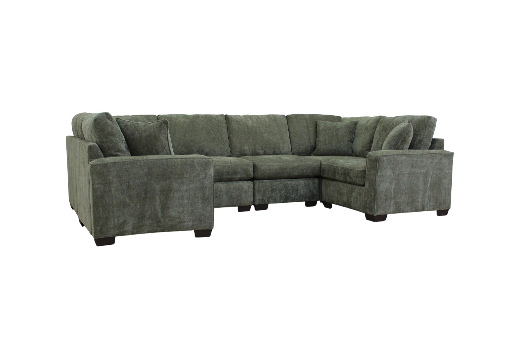 Haven Modular 6 Seat U Shape Sectional (Customizable) (Pit)