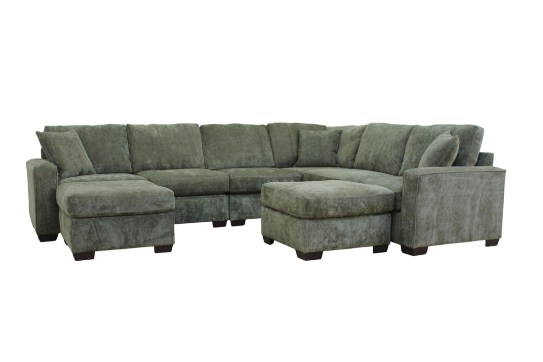 Haven Modular 6 Seat L Shape Sectional (Customizable)