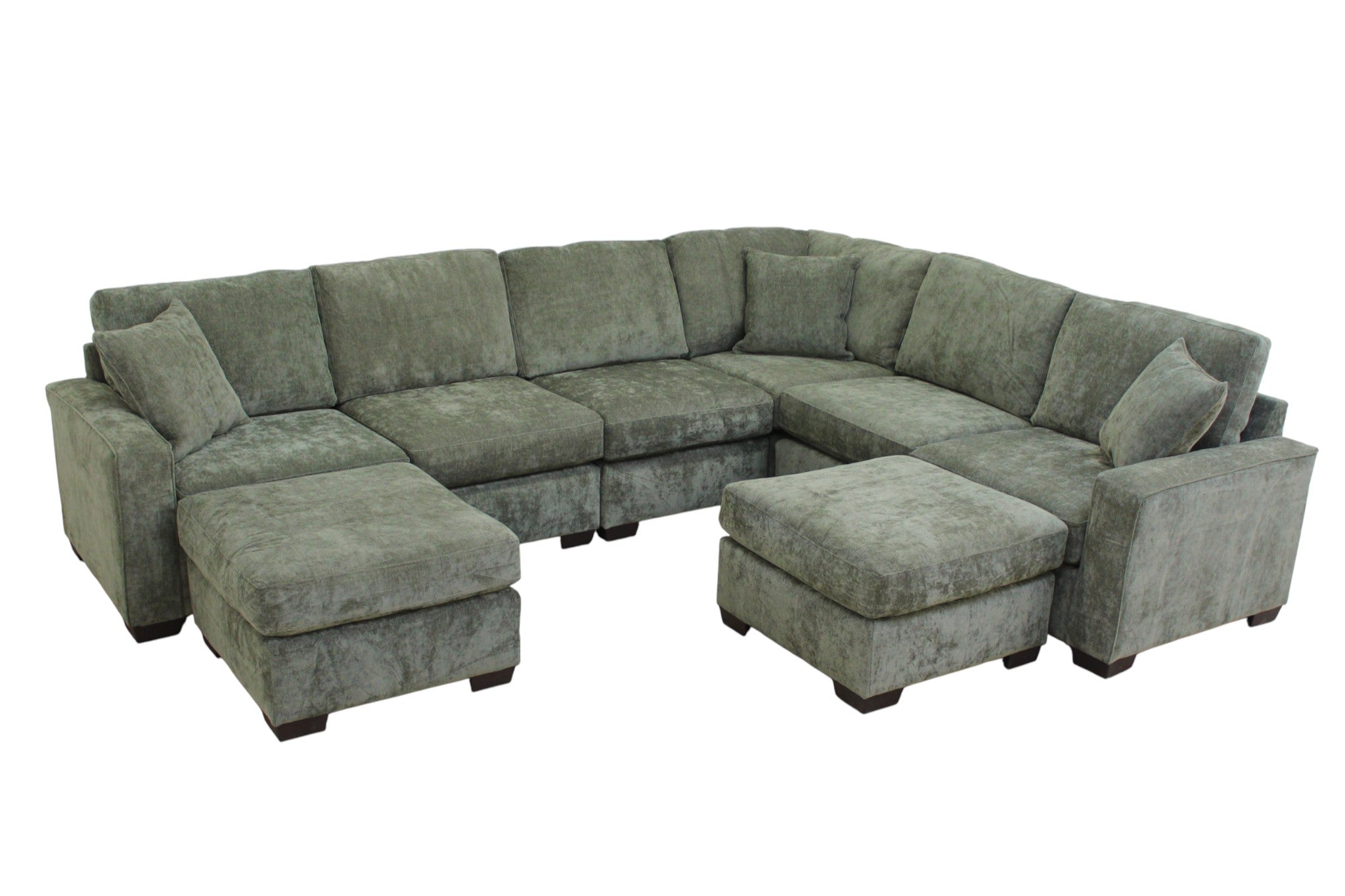 Haven Modular 6 Seat L Shape Sectional (Customizable)