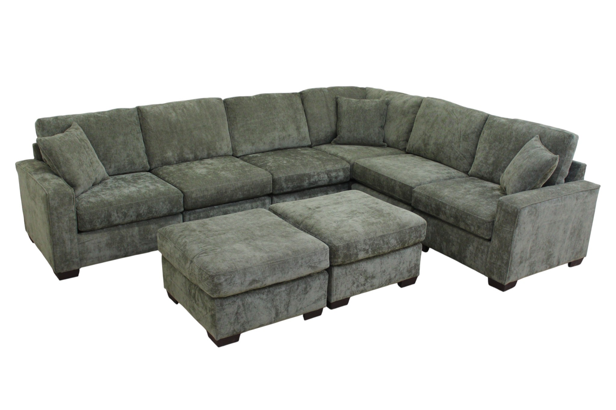 Haven Modular 6 Seat L Shape Sectional (Customizable)