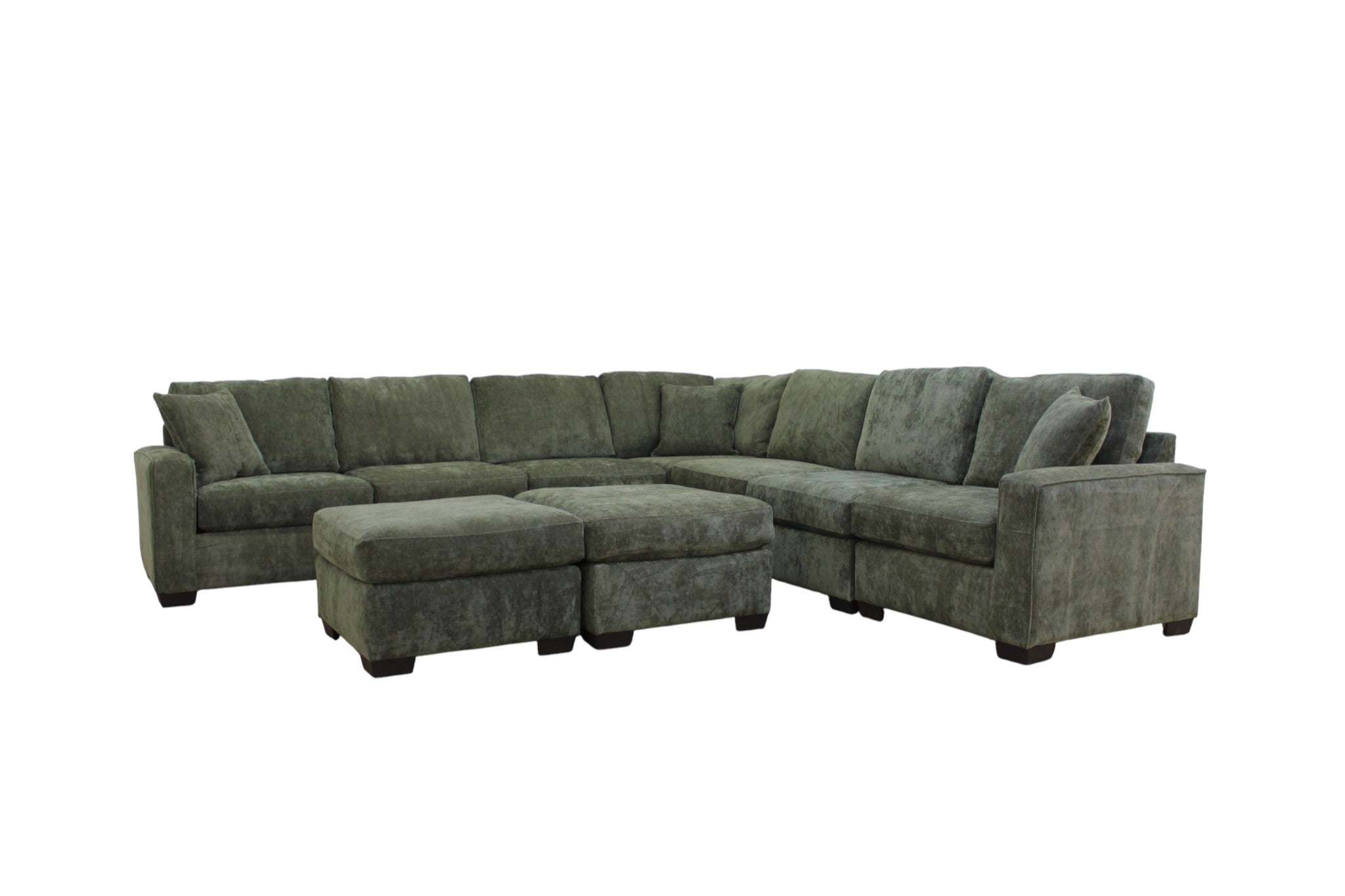 Haven Modular 7 Seat L Shape Sectional (Customizable)