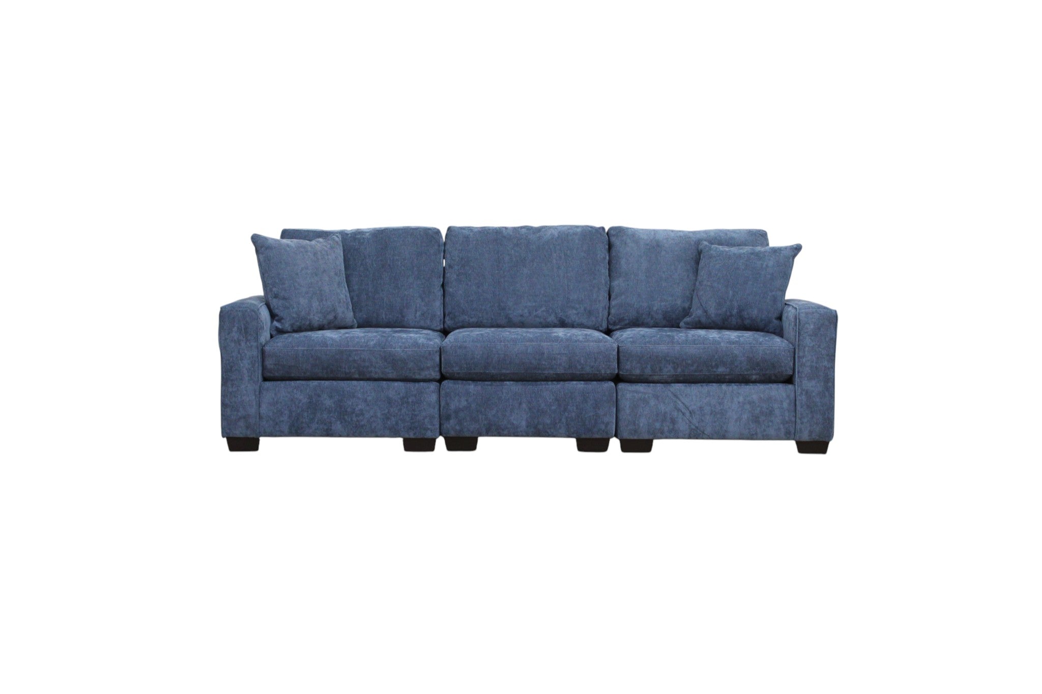 Haven Modular Sectional In Slate Blue (Customizable)