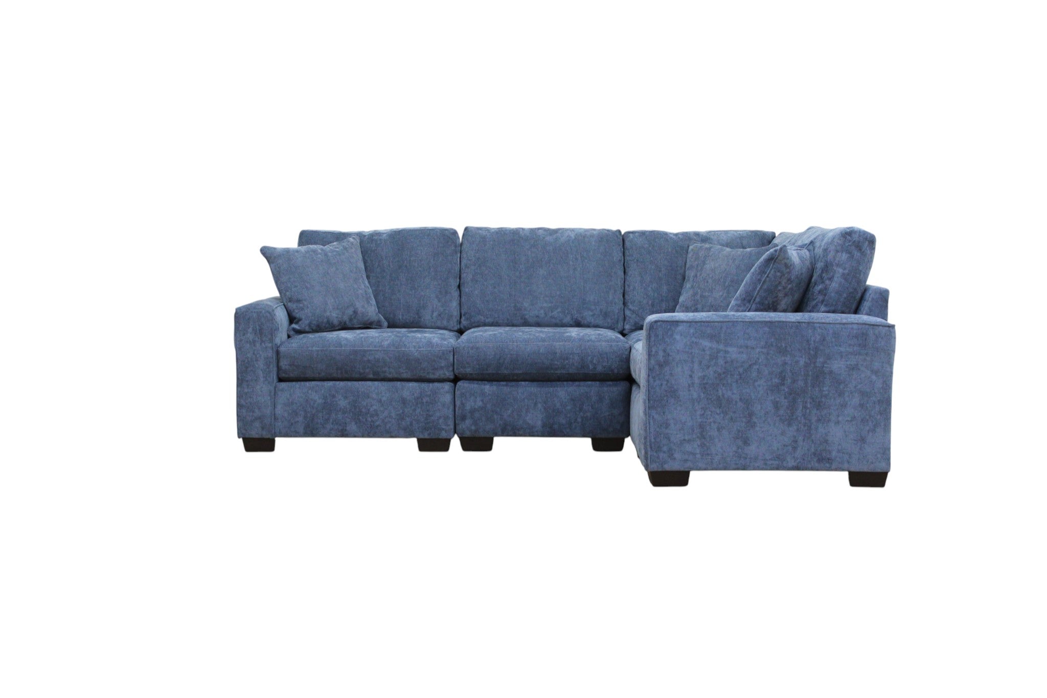 Haven Modular Sectional In Slate Blue (Customizable)