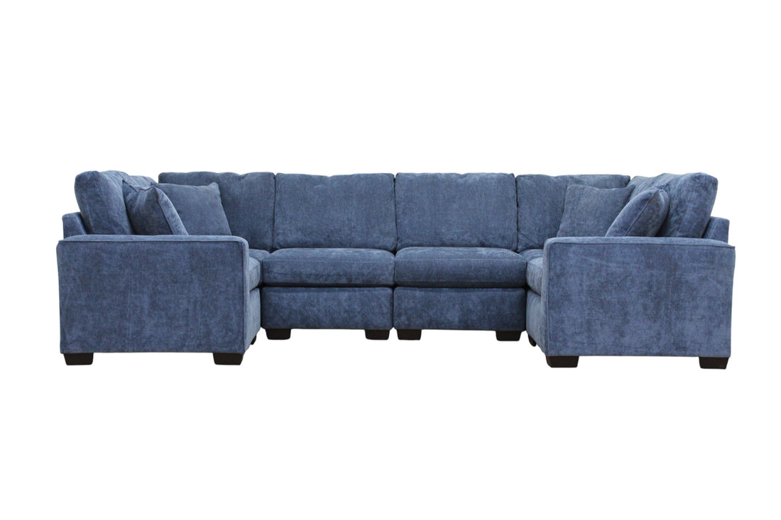 Haven Modular 6 Seat U Shape Sectional (Customizable) (Pit)