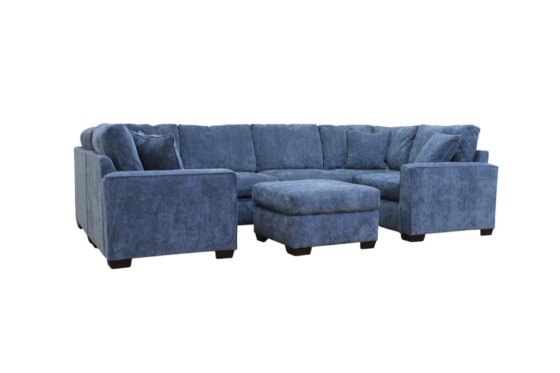 Haven Modular 6 Seat U Shape Sectional (Customizable) (Pit)