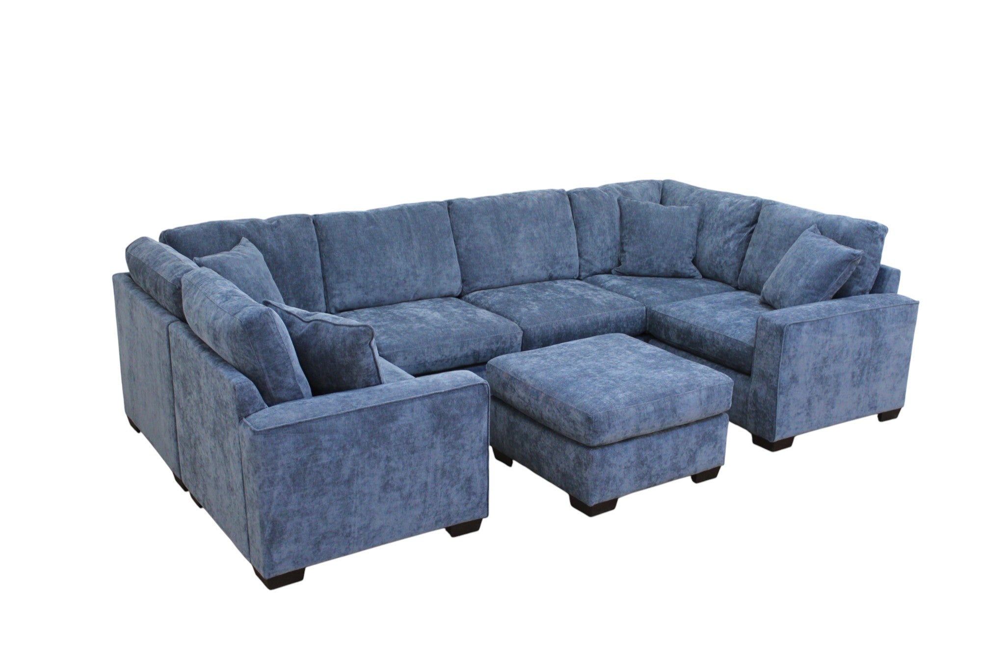 Haven Modular 6 Seat U Shape Sectional (Customizable) (Pit)