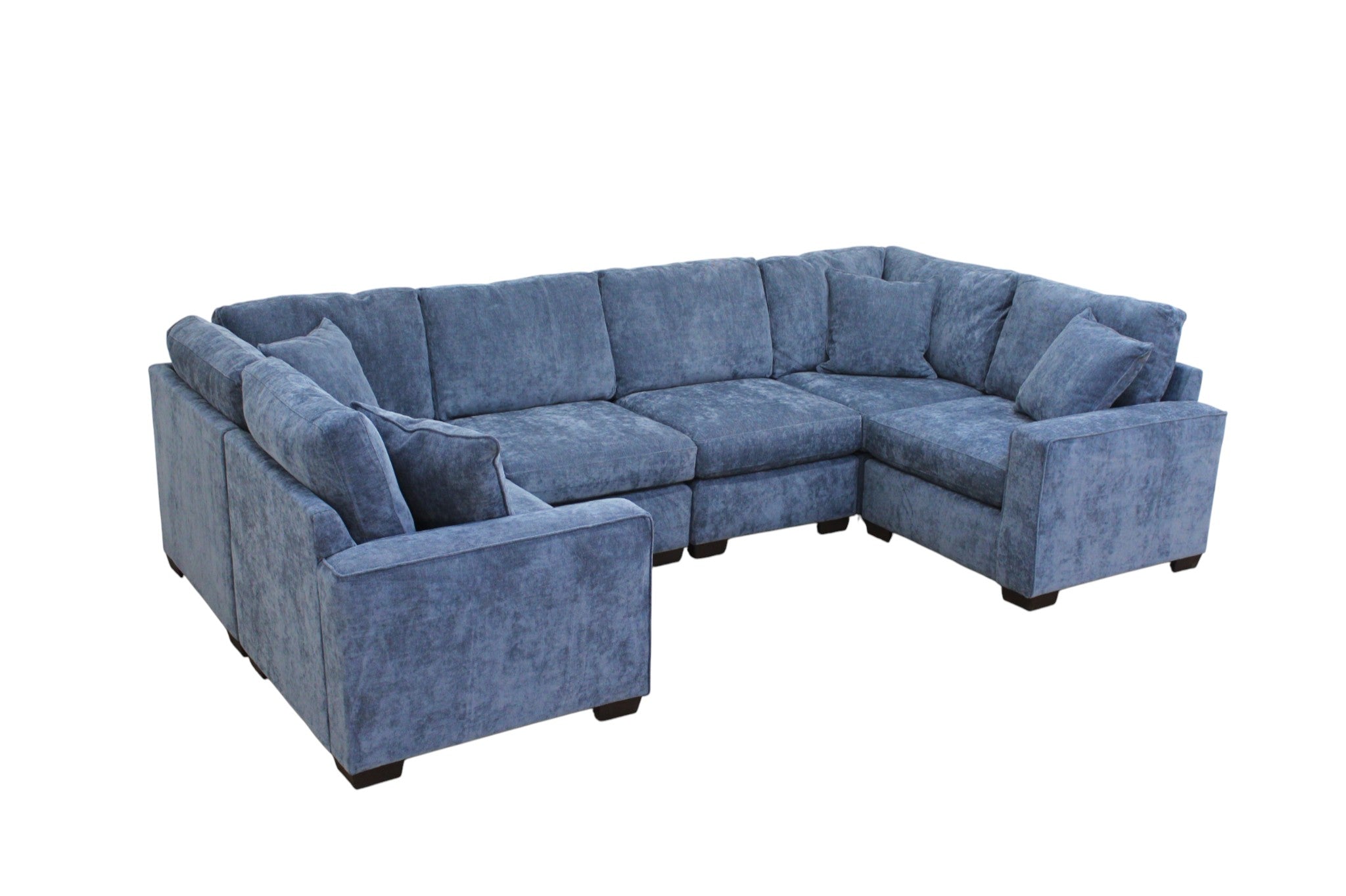 Haven Modular 6 Seat U Shape Sectional (Customizable) (Pit)