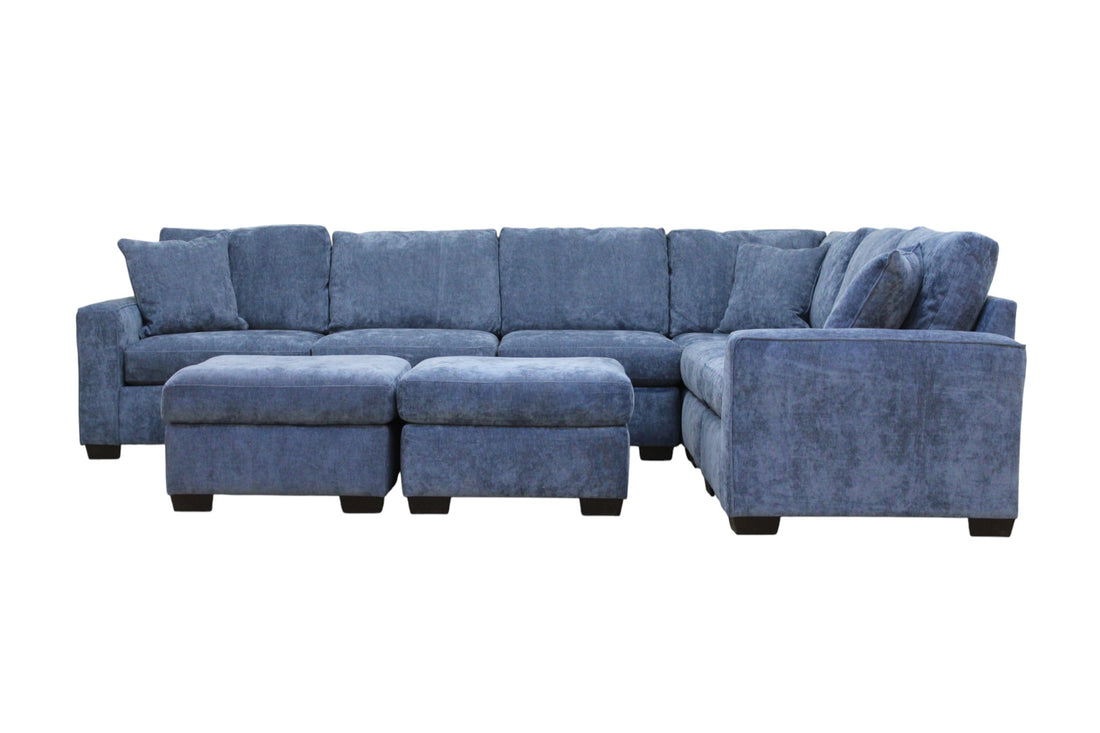 Haven Modular 6 Seat L Shape Sectional (Customizable)