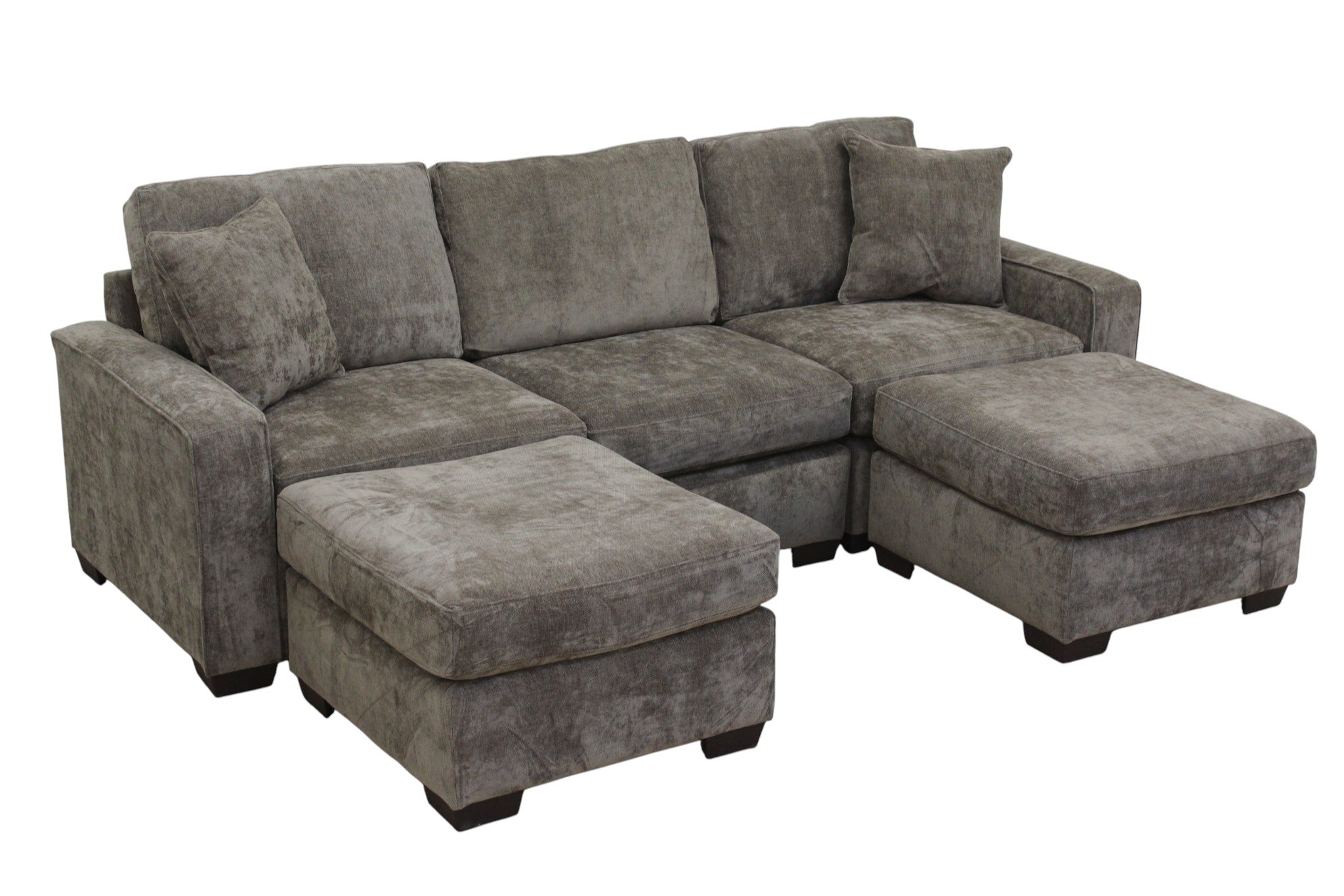 Haven Modular Sectional In Mocha (Customizable)