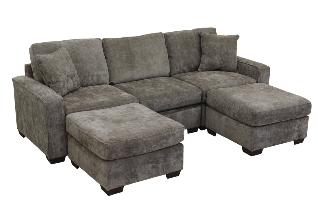Haven Modular Sectional In Mocha (Customizable)