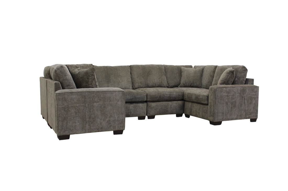 Haven Modular 6 Seat U Shape Sectional (Customizable) (Pit)