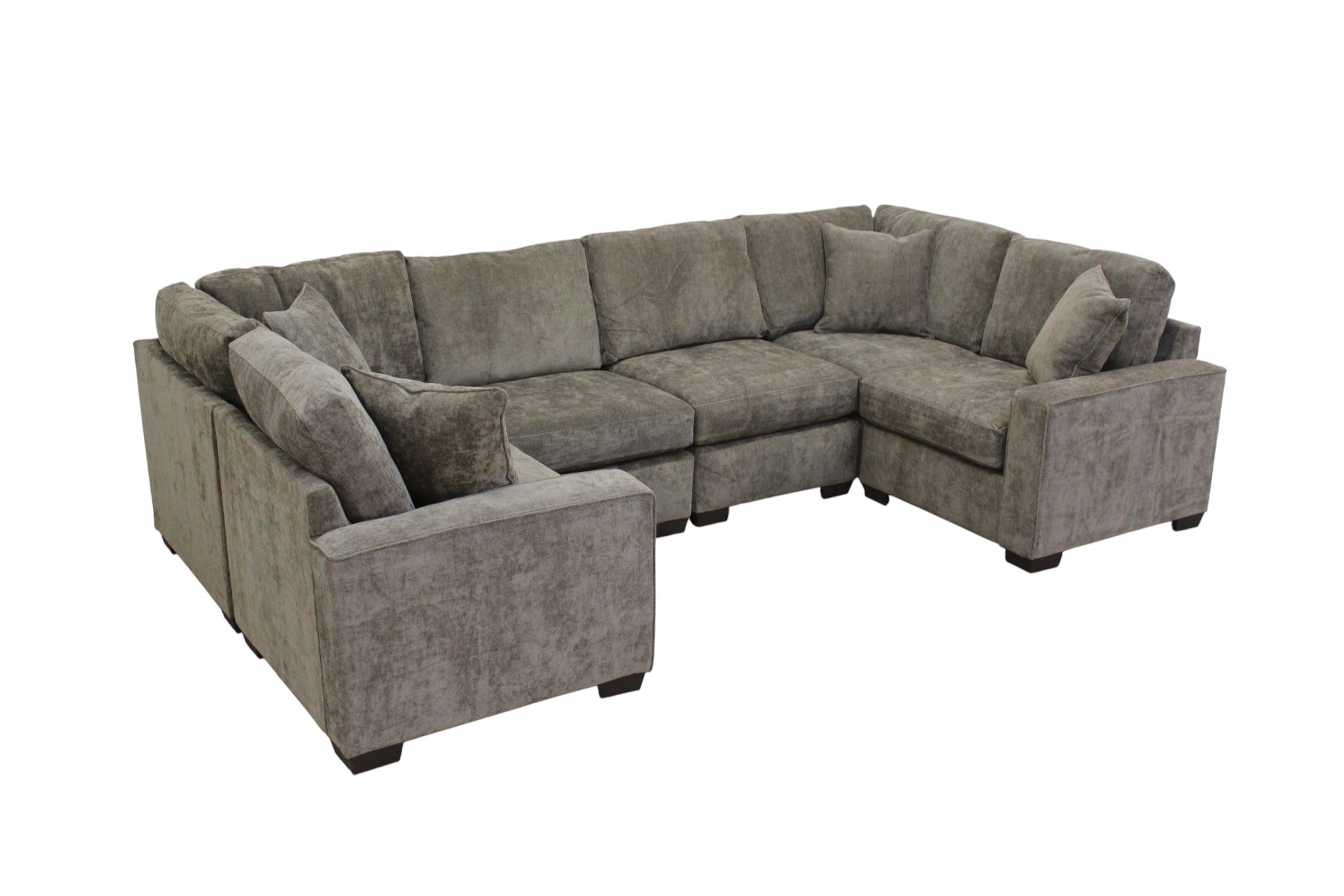 Haven Modular 6 Seat U Shape Sectional (Customizable) (Pit)