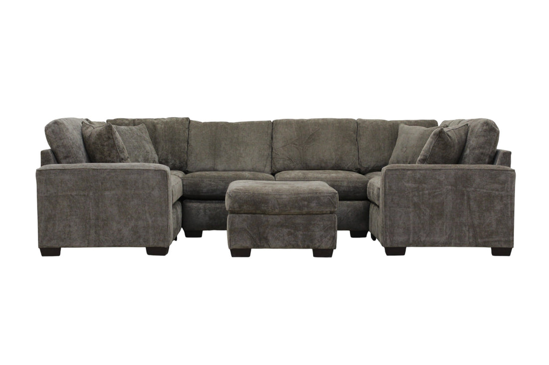 Haven Modular Sectional In Mocha (Customizable)