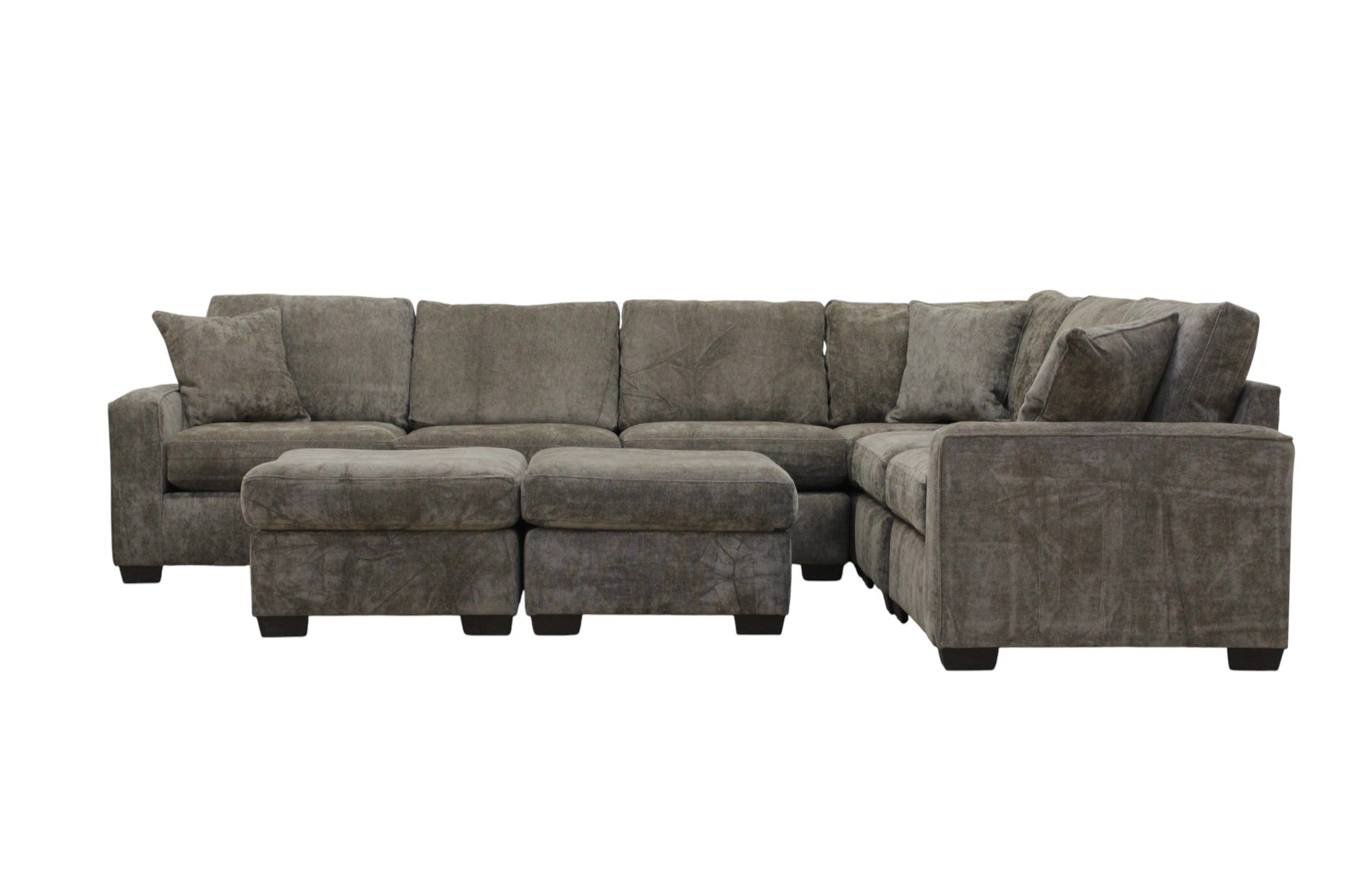 Haven Modular Sectional In Mocha (Customizable)