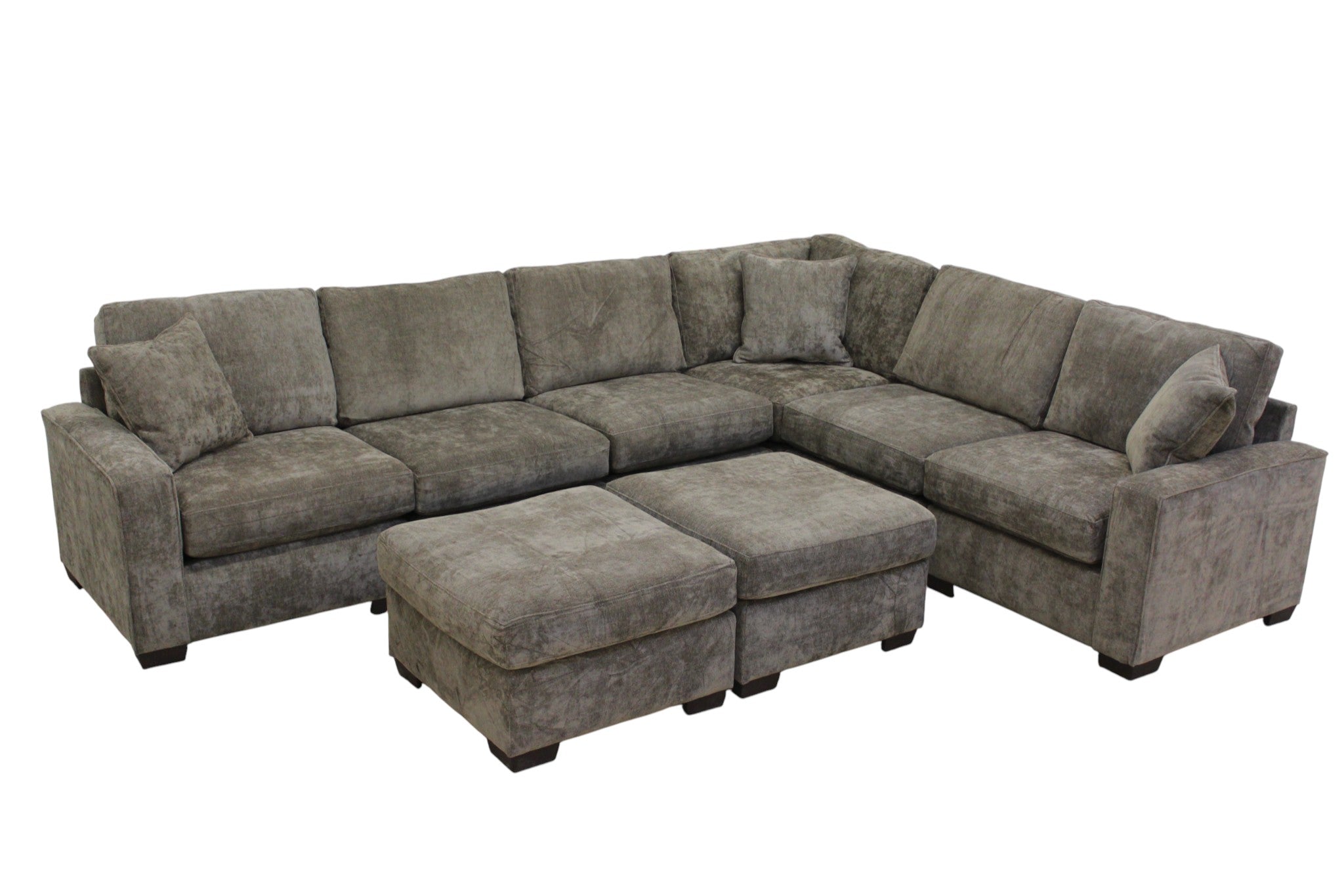 Haven Modular Sectional In Mocha (Customizable)