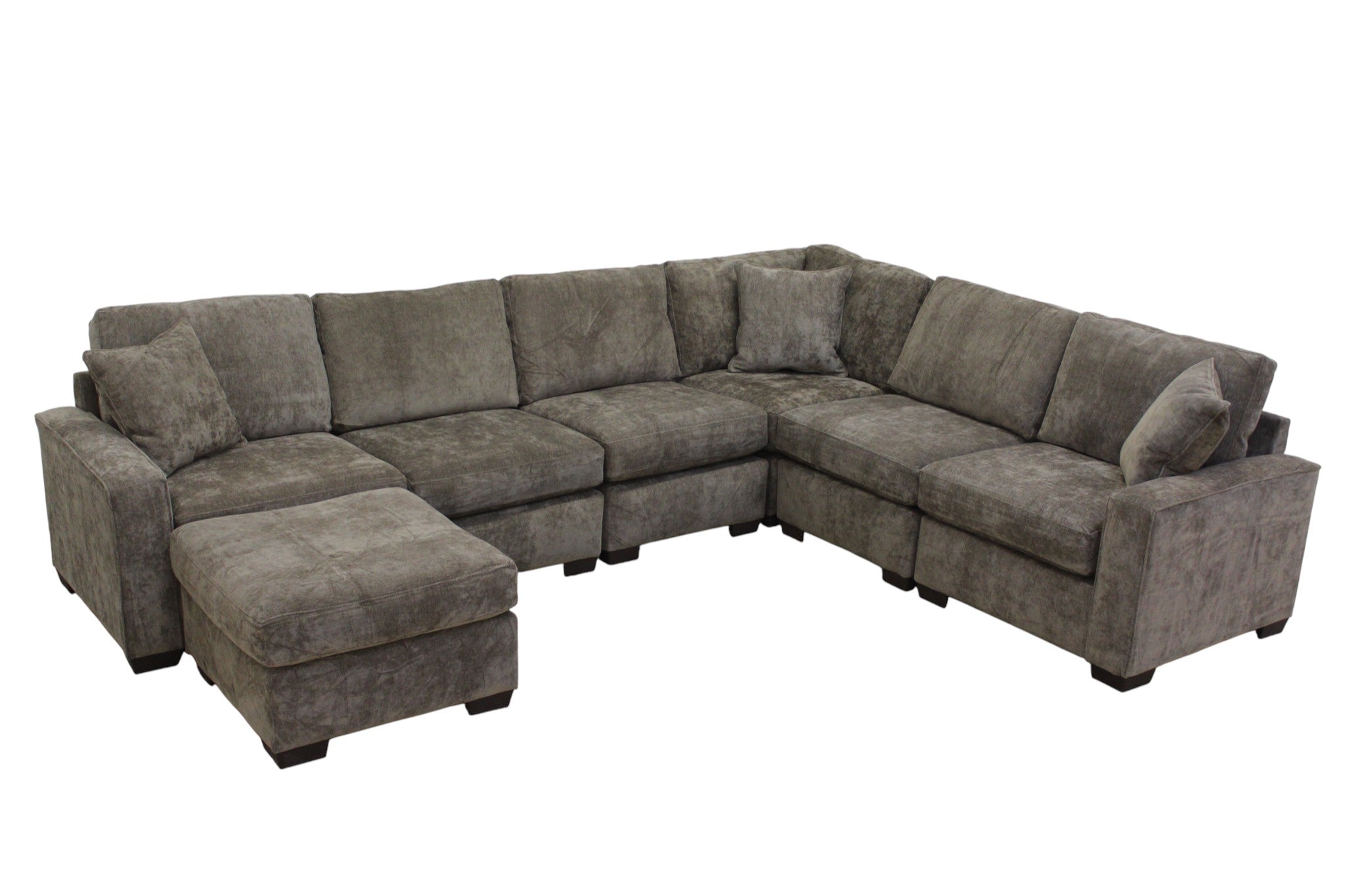 Haven Modular Sectional In Mocha (Customizable)