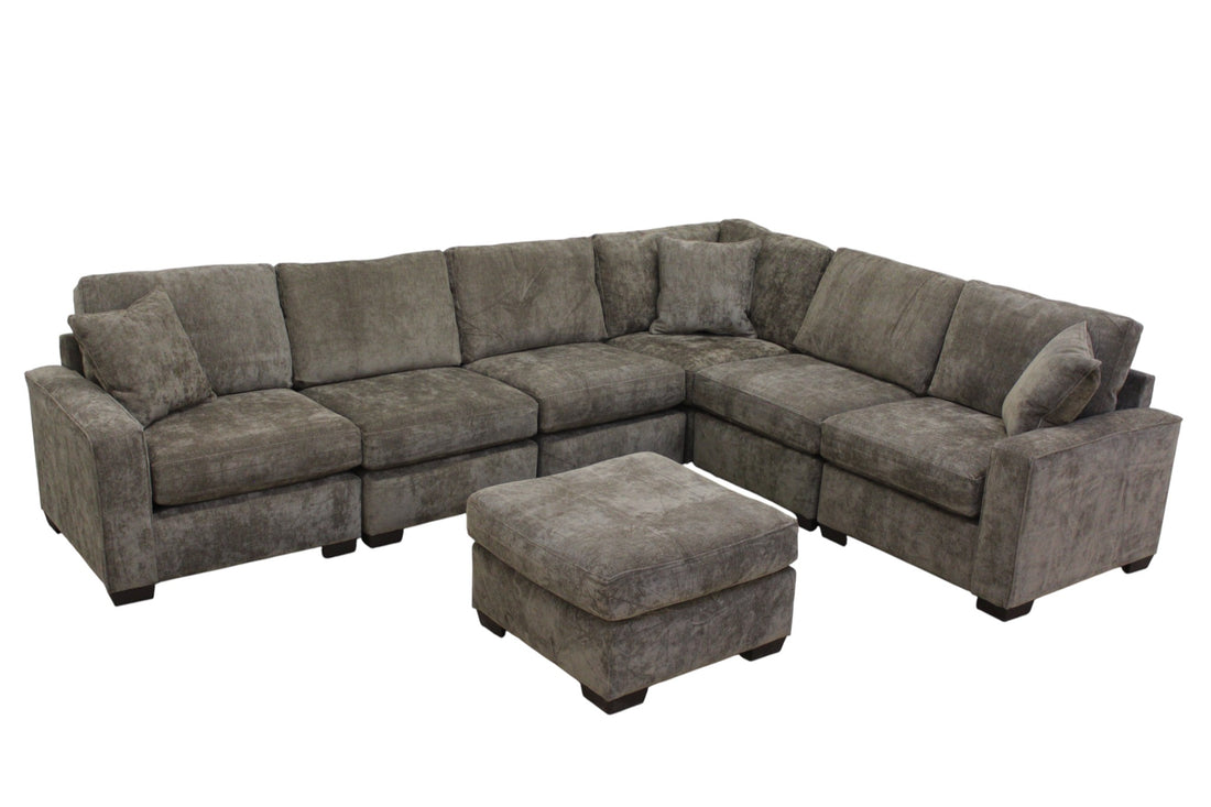 Haven Modular 6 Seat L Shape Sectional (Customizable)