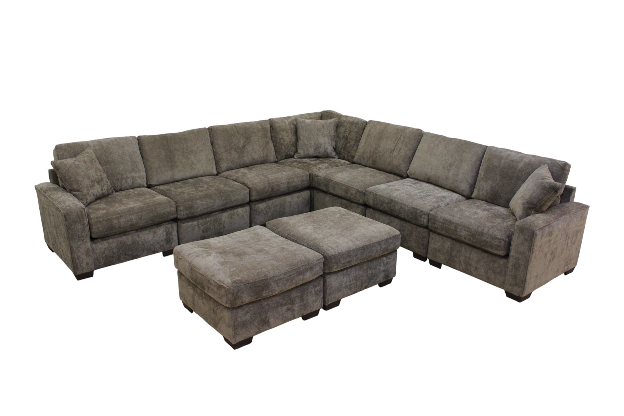 Haven Modular Sectional In Mocha (Customizable)