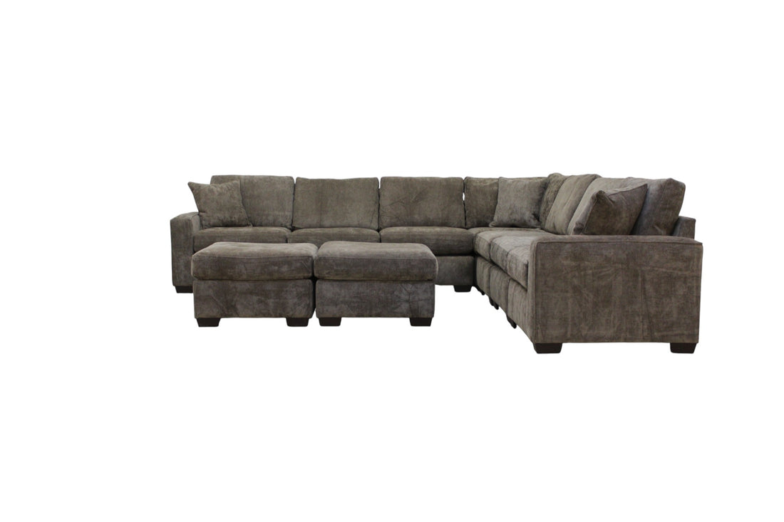 Haven Modular Sectional In Mocha (Customizable)