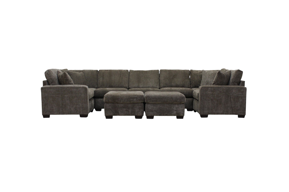Haven Modular Sectional In Mocha (Customizable)