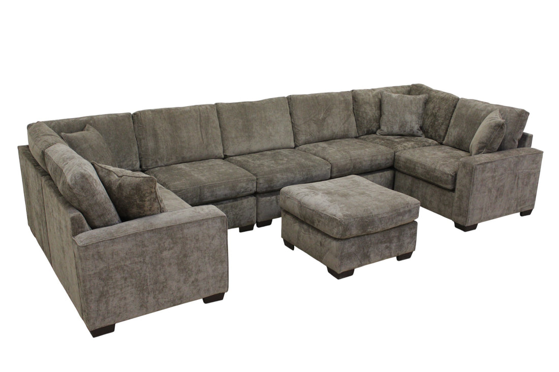 Haven Modular Sectional In Mocha (Customizable)