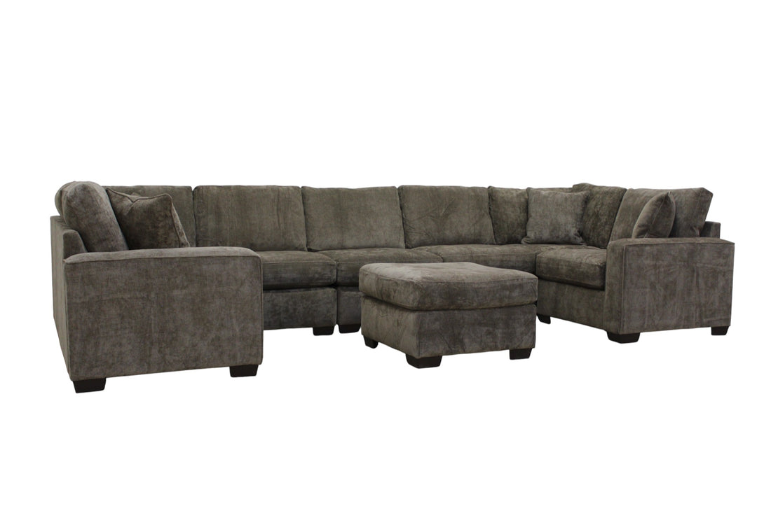 Haven Modular Sectional In Mocha (Customizable)