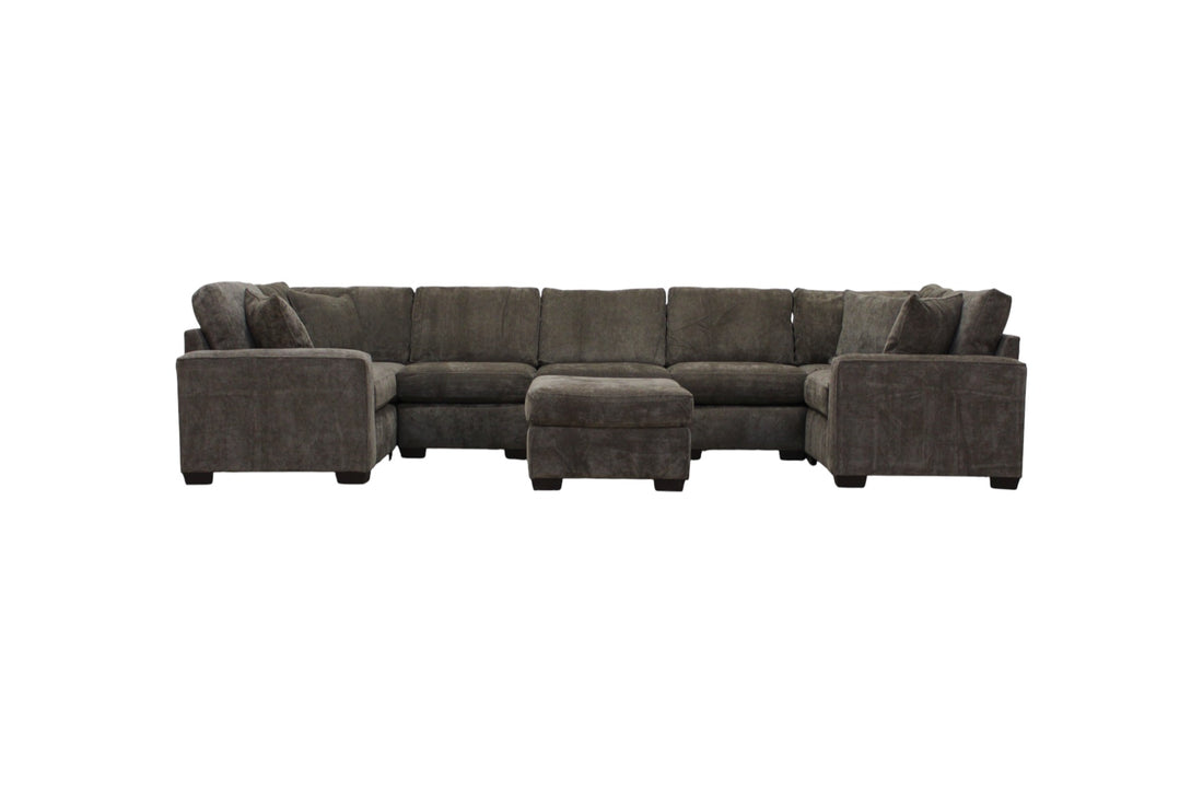 Haven Modular Sectional In Mocha (Customizable)