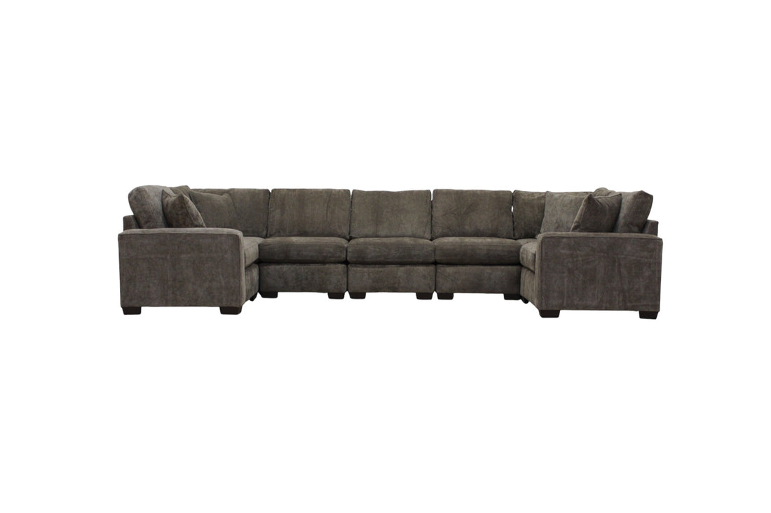 Haven Modular Sectional In Mocha (Customizable)