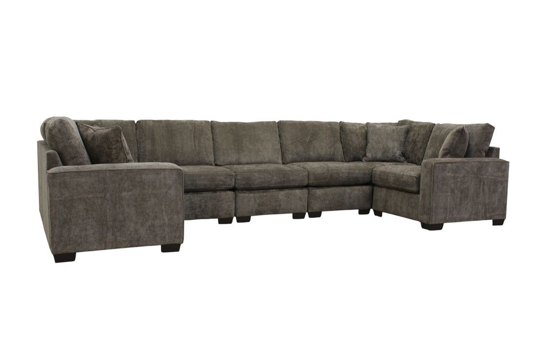 Haven Modular Sectional In Mocha (Customizable)