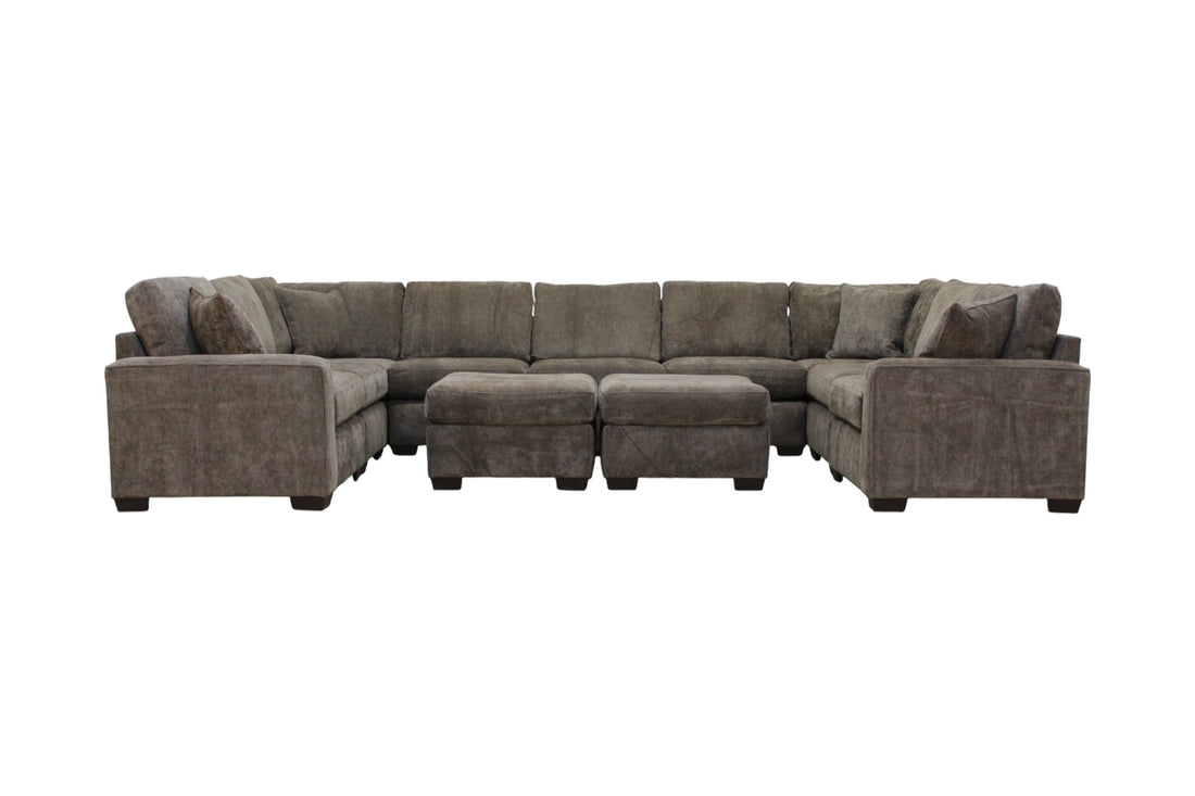 Haven Modular Sectional In Mocha (Customizable)