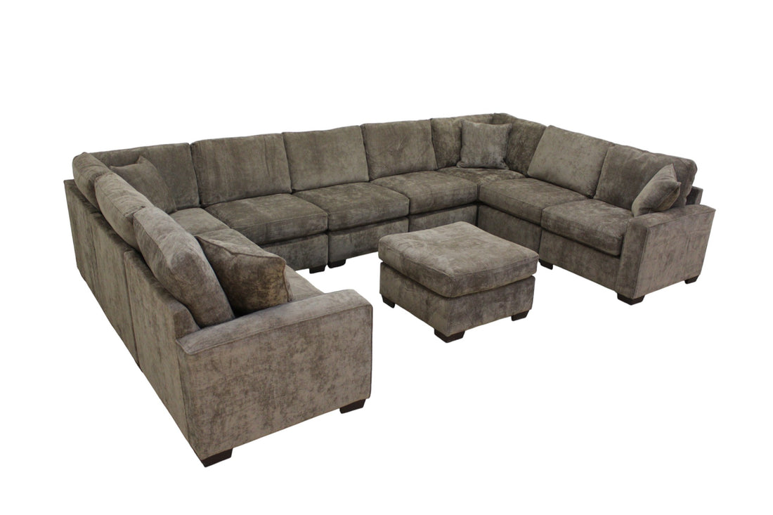 Haven Modular Sectional In Mocha (Customizable)