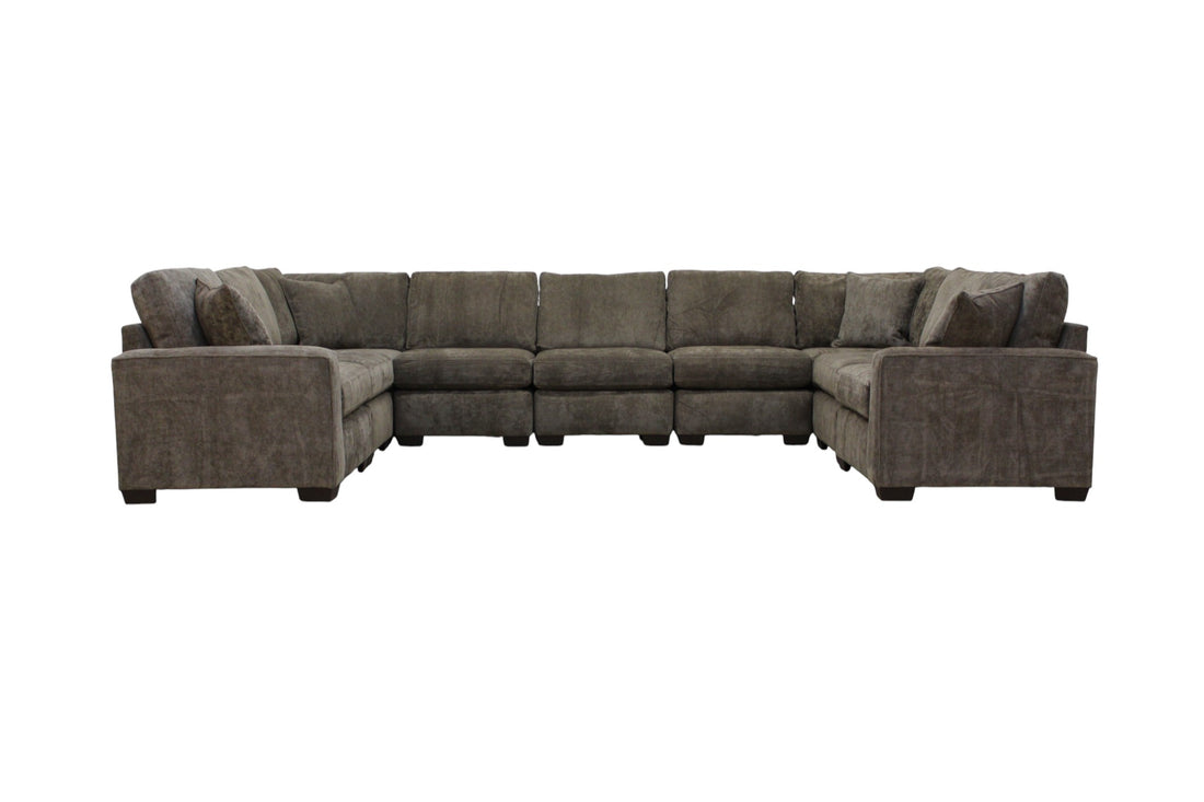 Haven Modular Sectional In Mocha (Customizable)