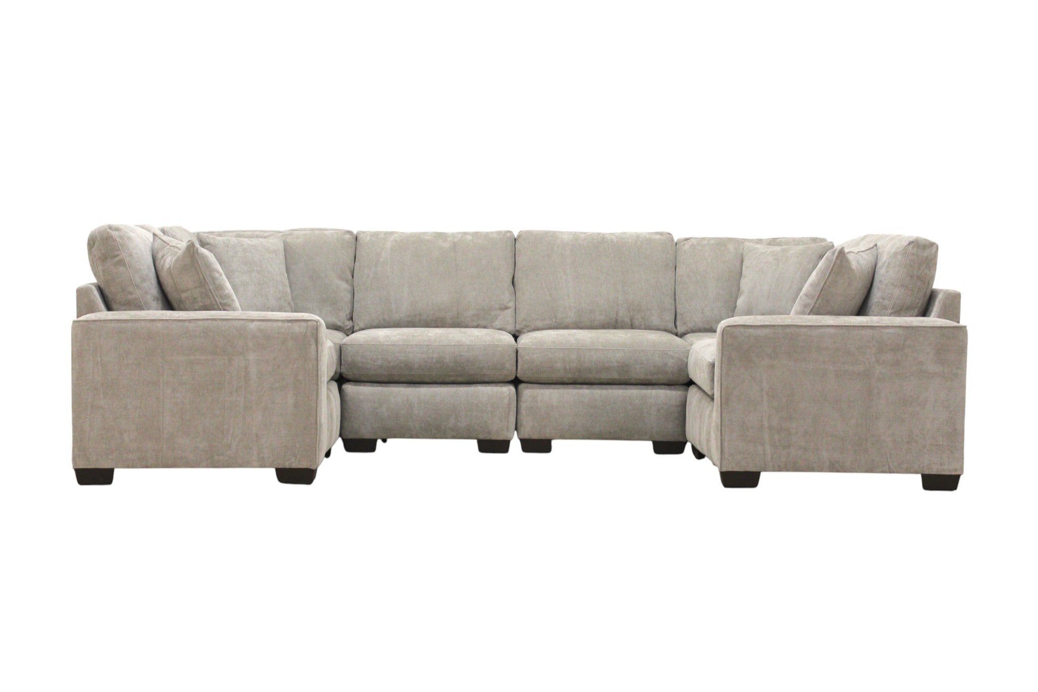 Haven Modular 6 Seat U Shape Sectional (Customizable) (Pit)