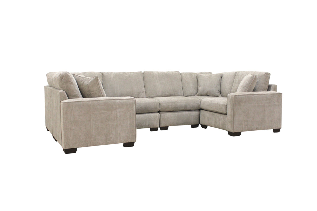 Haven Modular 6 Seat U Shape Sectional (Customizable) (Pit)