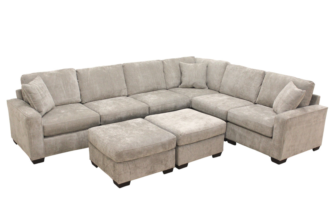 Haven Modular 6 Seat L Shape Sectional (Customizable)