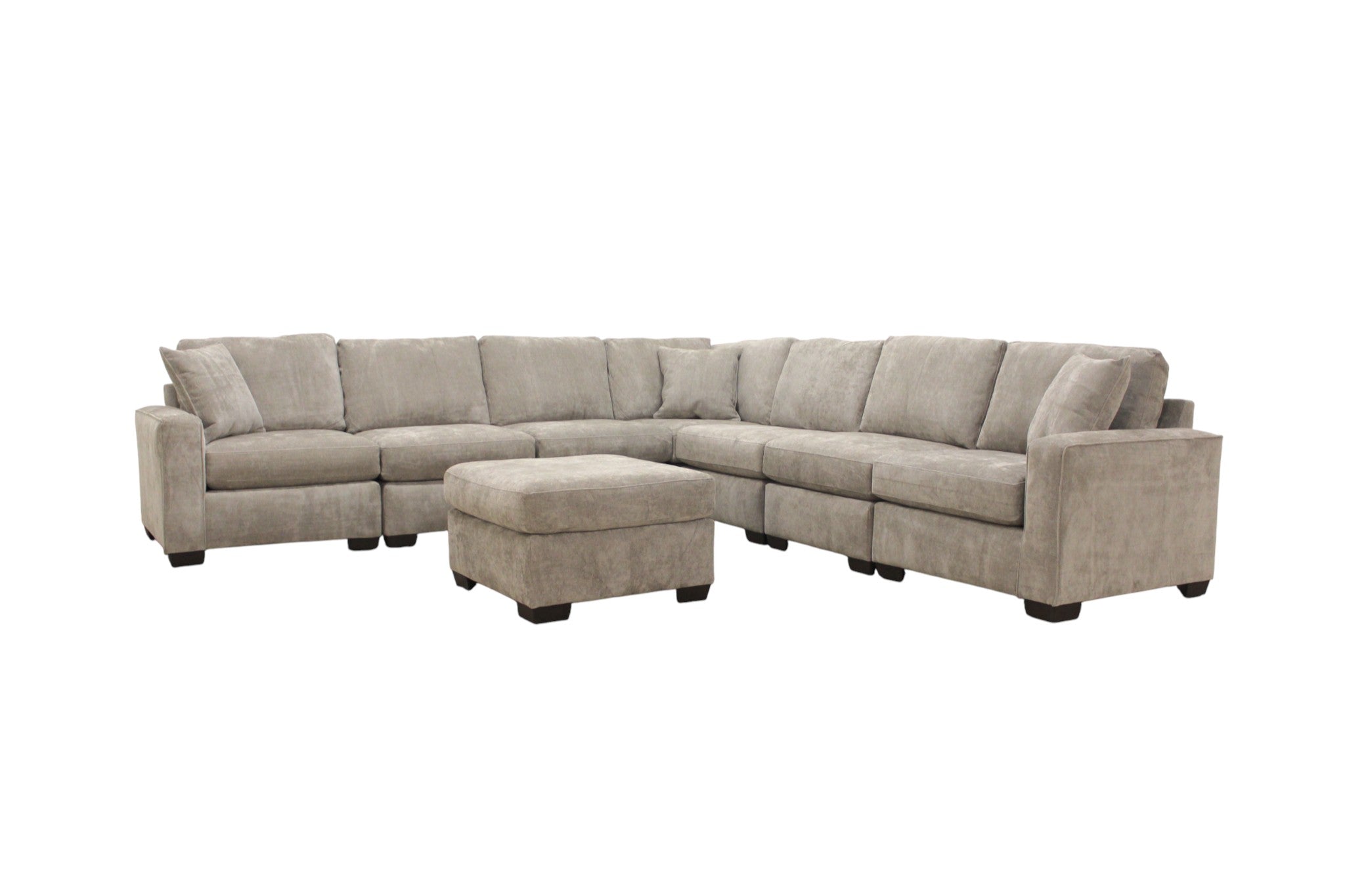 Haven Modular 7 Seat L Shape Sectional (Customizable)
