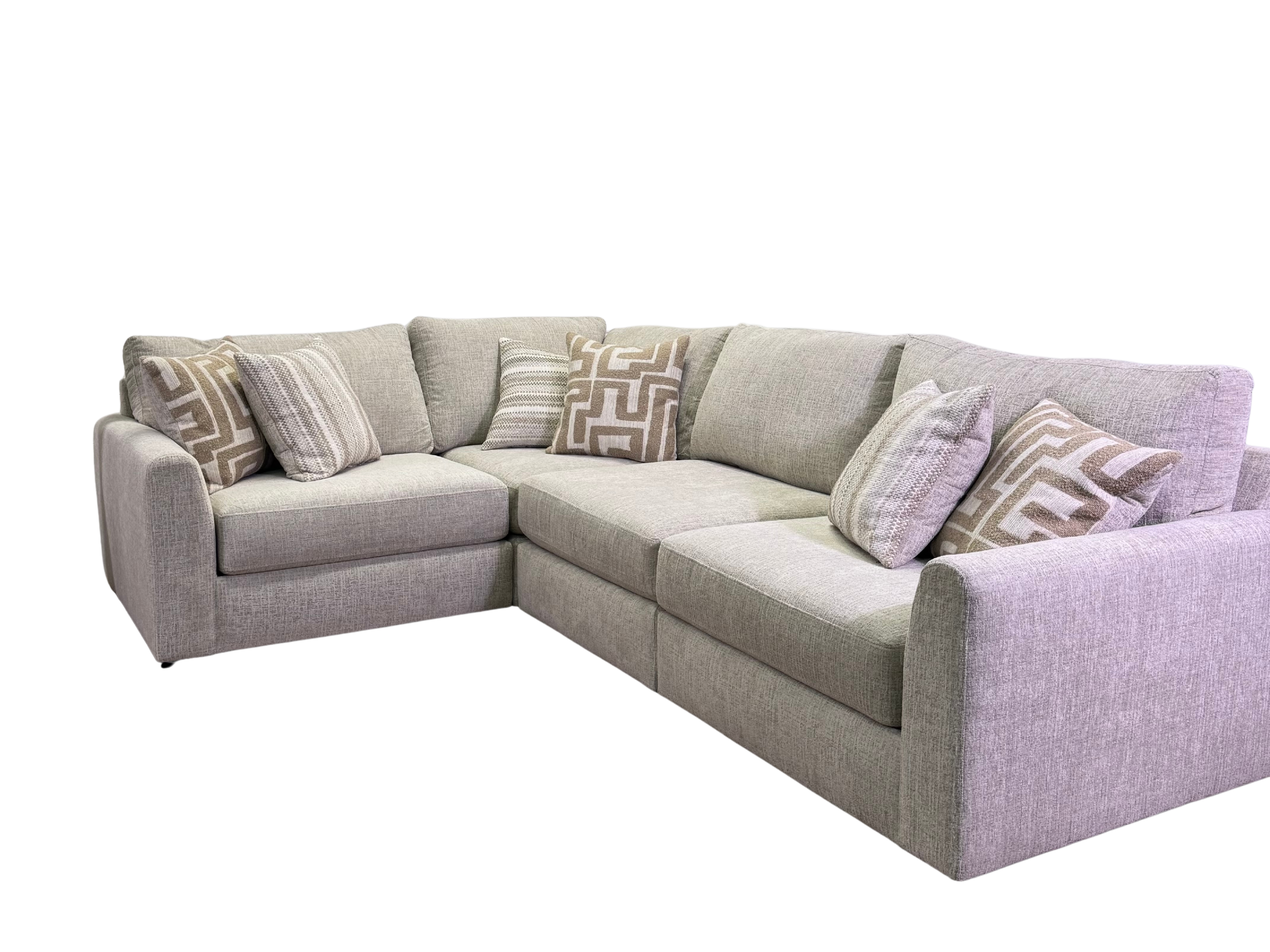 Avery Modular Sectional In Cream (Customizable)